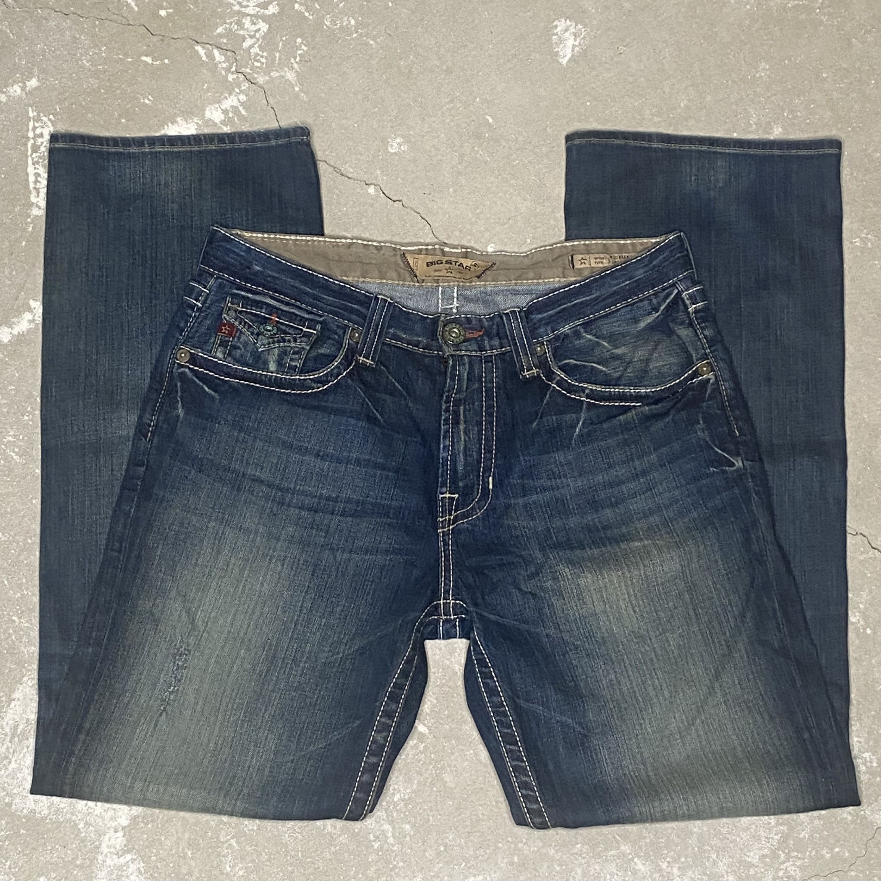 Big Star vtg Big Star 74' Jeans Size 32" / US 10 / IT 46 - 1 Thumbnail