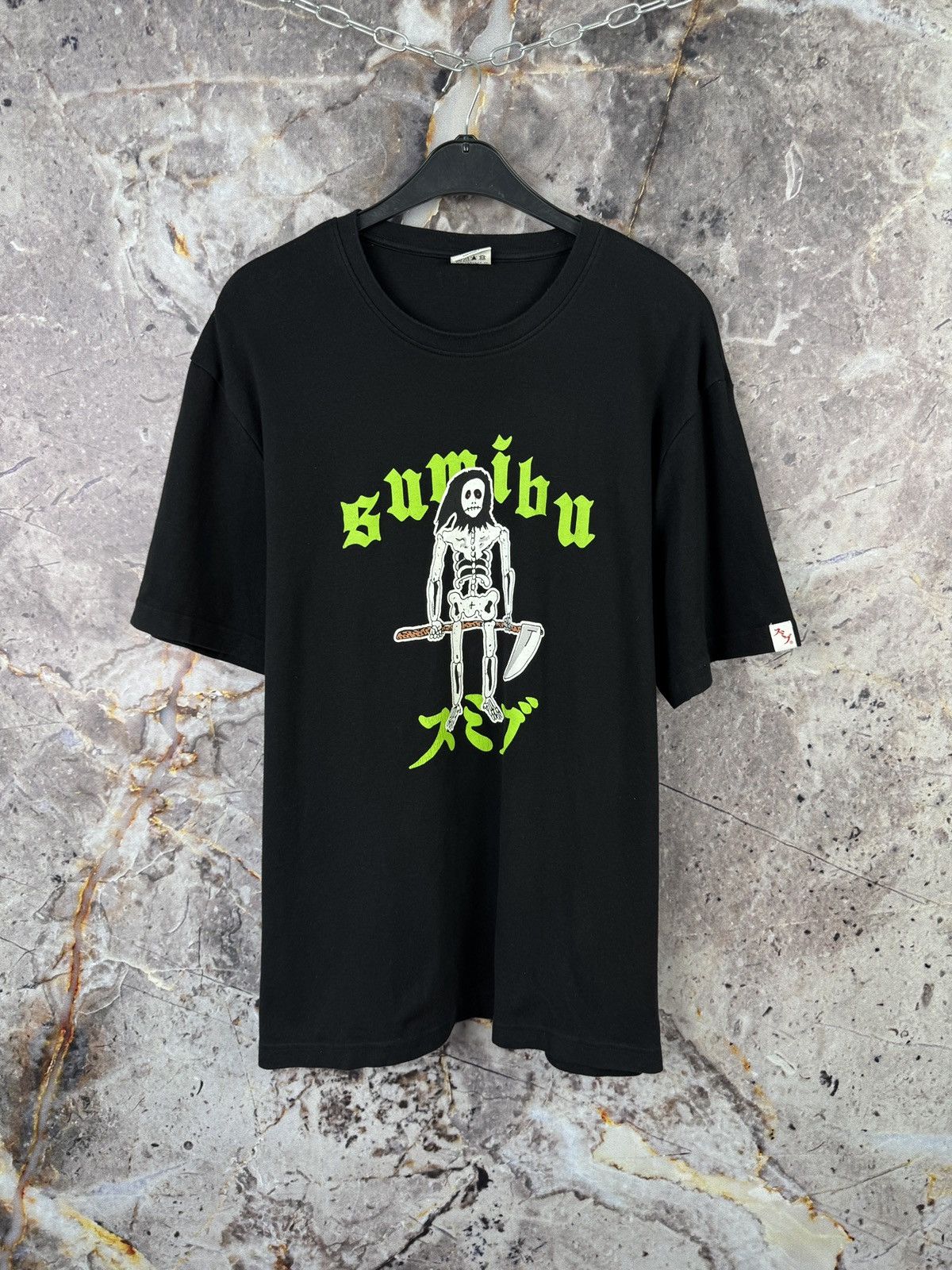 Japanese Brand Men’s Sublime Skeleton T-Shirt Streetwear Size Large Size US L / EU 52-54 / 3 - 1 Thumbnail