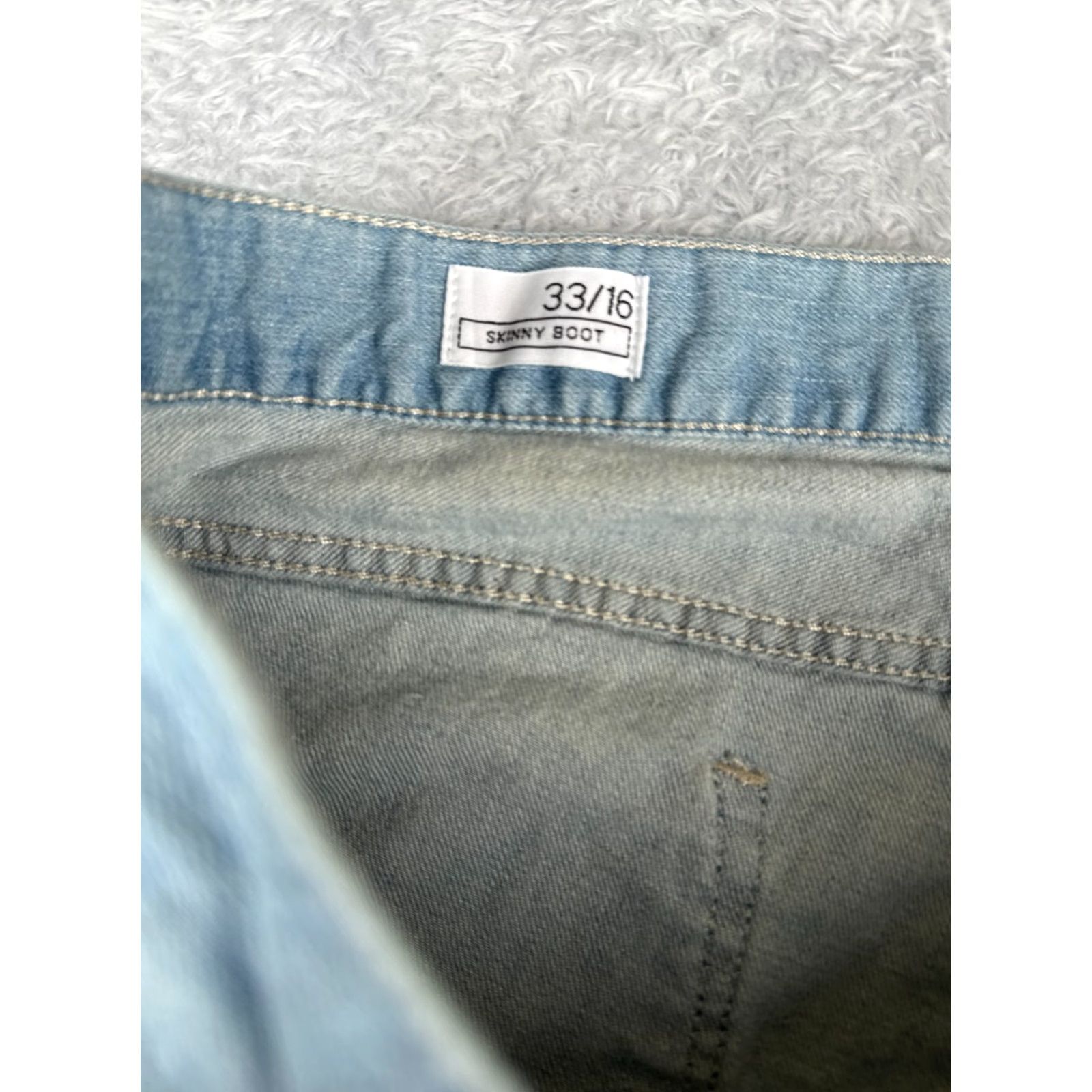 Gap GAP Jeans Regular 16 Blue Denim Bootcut Jeans 36x33 Size 38" / US 16 / IT 52 - 6 Thumbnail