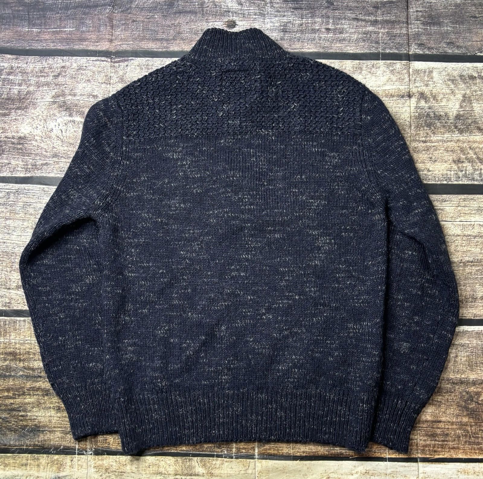 Paolo Mondo Paolo Mondo Sweater Men's Medium Wool Blend Henley Italy Size US M / EU 48-50 / 2 - 3 Thumbnail