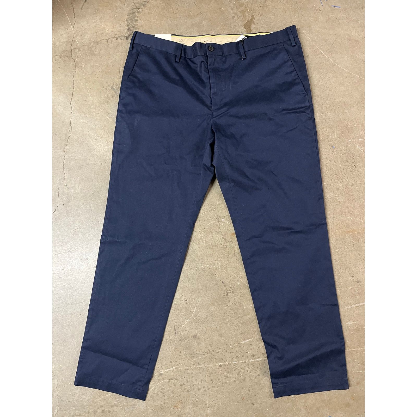 Banana Republic Banana Republic- SLIM RAPID MOVEMENT CHINO/ 40x32/ blue/NWT Size US 40 / EU 56 - 2 Thumbnail