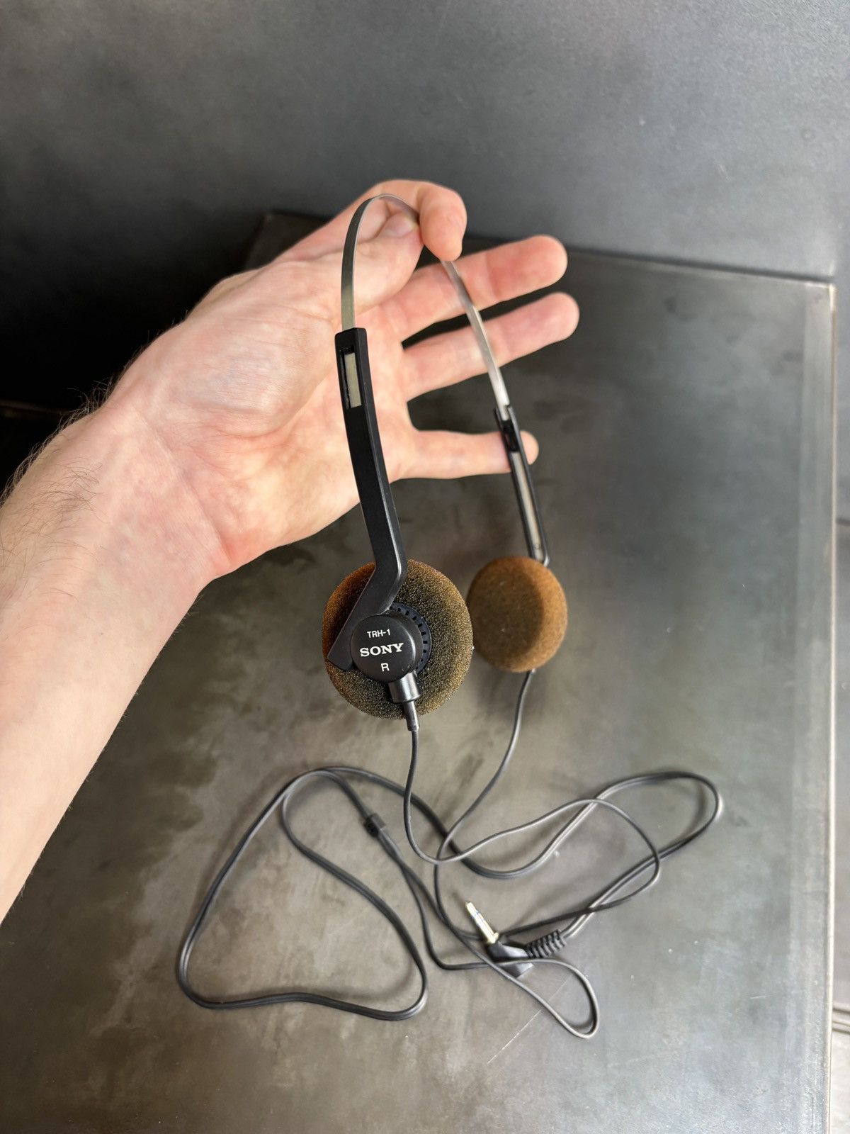 Sony 1980s Vintage Sony TRH-1 Over Ear Headphones Koss Walkman Size ONE SIZE - 4 Thumbnail