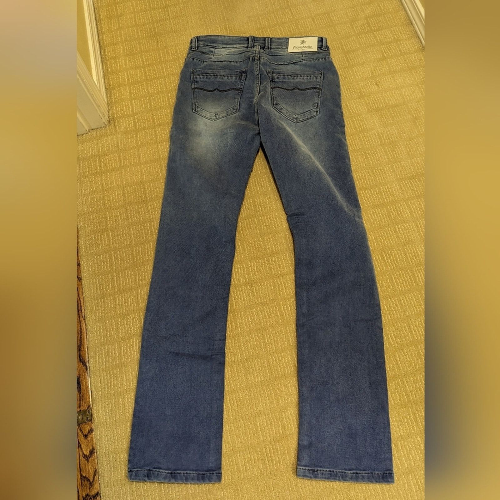 Other Men Moustache jeans Denim Co 32w, inseam 32, slim straight Size US 32 / EU 48 - 2 Thumbnail