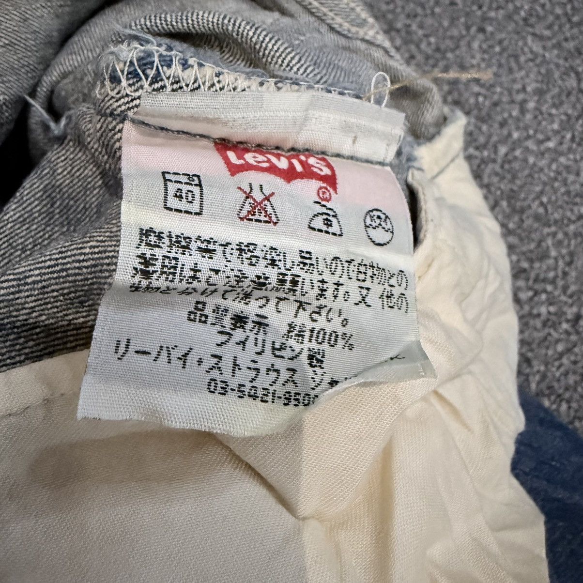Engineered Garments × Levi's 🇯🇵 Vintage Y2K Levis 501 Stone Wash Blue Distressed Denim W30 Size US 30 / EU 46 - 15 Thumbnail