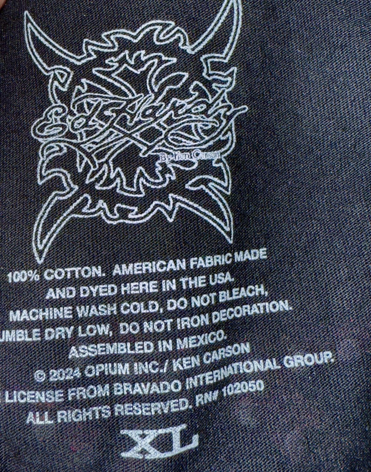 Ed Hardy × Ken Carson Ken Carson x Ed Hardy Complexcon T-Shirt Size US XL / EU 56 / 4 - 4 Thumbnail