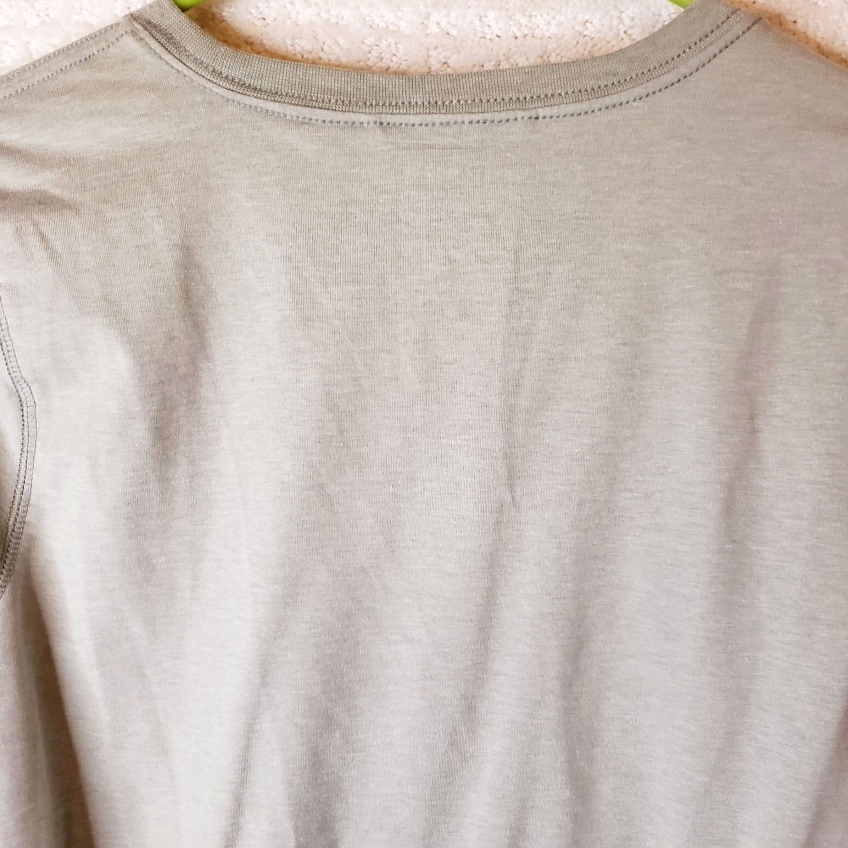 Vintage LL Bean Long Sleeve T-Shirt Top Women's Small Beige Size S / US 4 / IT 40 - 7 Thumbnail