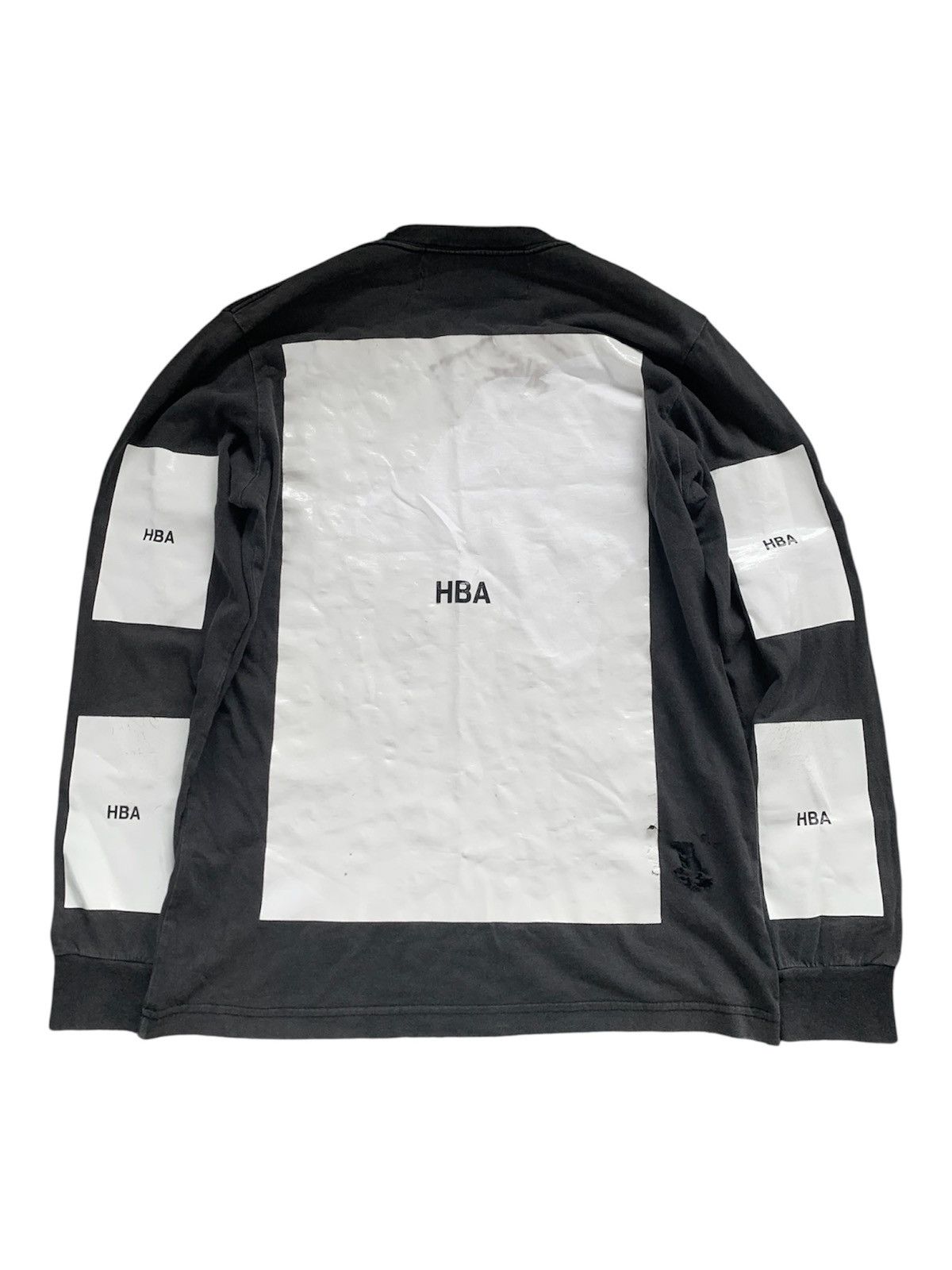 Hood By Air HOOD BY AIR HBA SICK DESIGN WITH SLEEVE PRINT DOUBLE SIDED Size US M / EU 48-50 / 2 - 2 Thumbnail