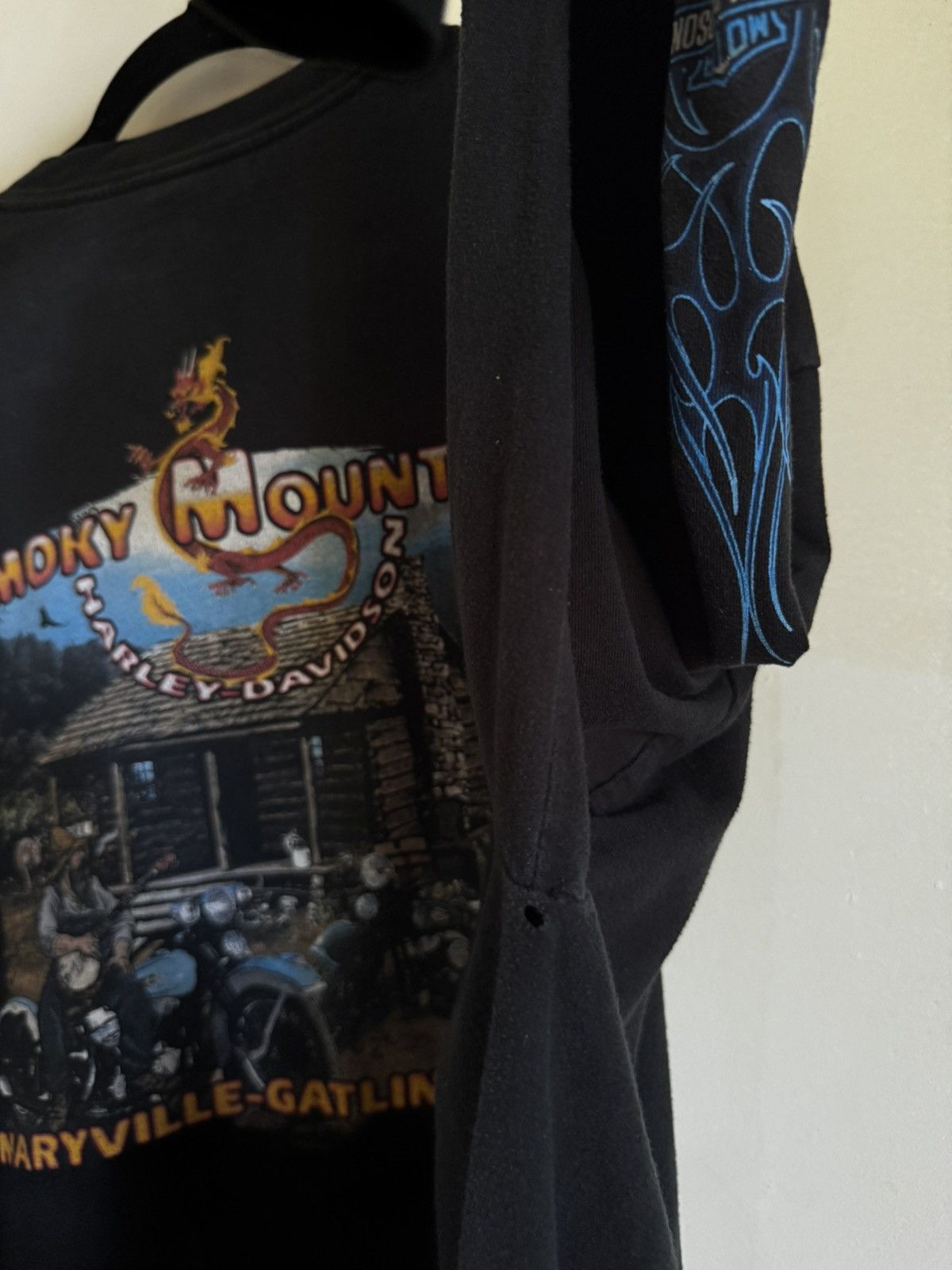 Harley Davidson CRAZY vintage Harley Davidson Tribal 2005 Size US XXL / EU 58 / 5 - 12 Thumbnail