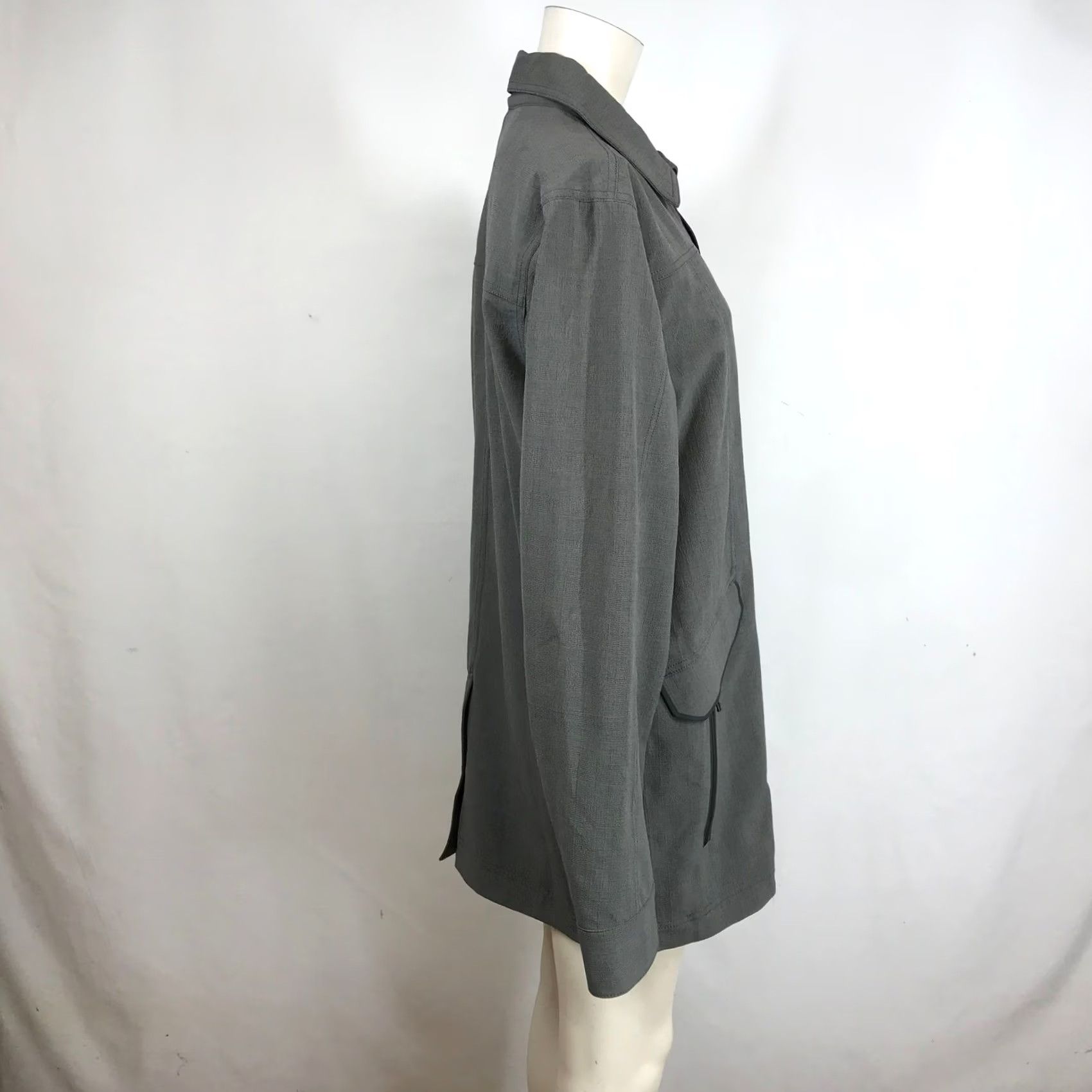 Vintage Columbia OmniTech Waterproof Breathable Grey Full Zip Jacket Medium TRANSIT ZONE Size US M / EU 48-50 / 2 - 4 Thumbnail