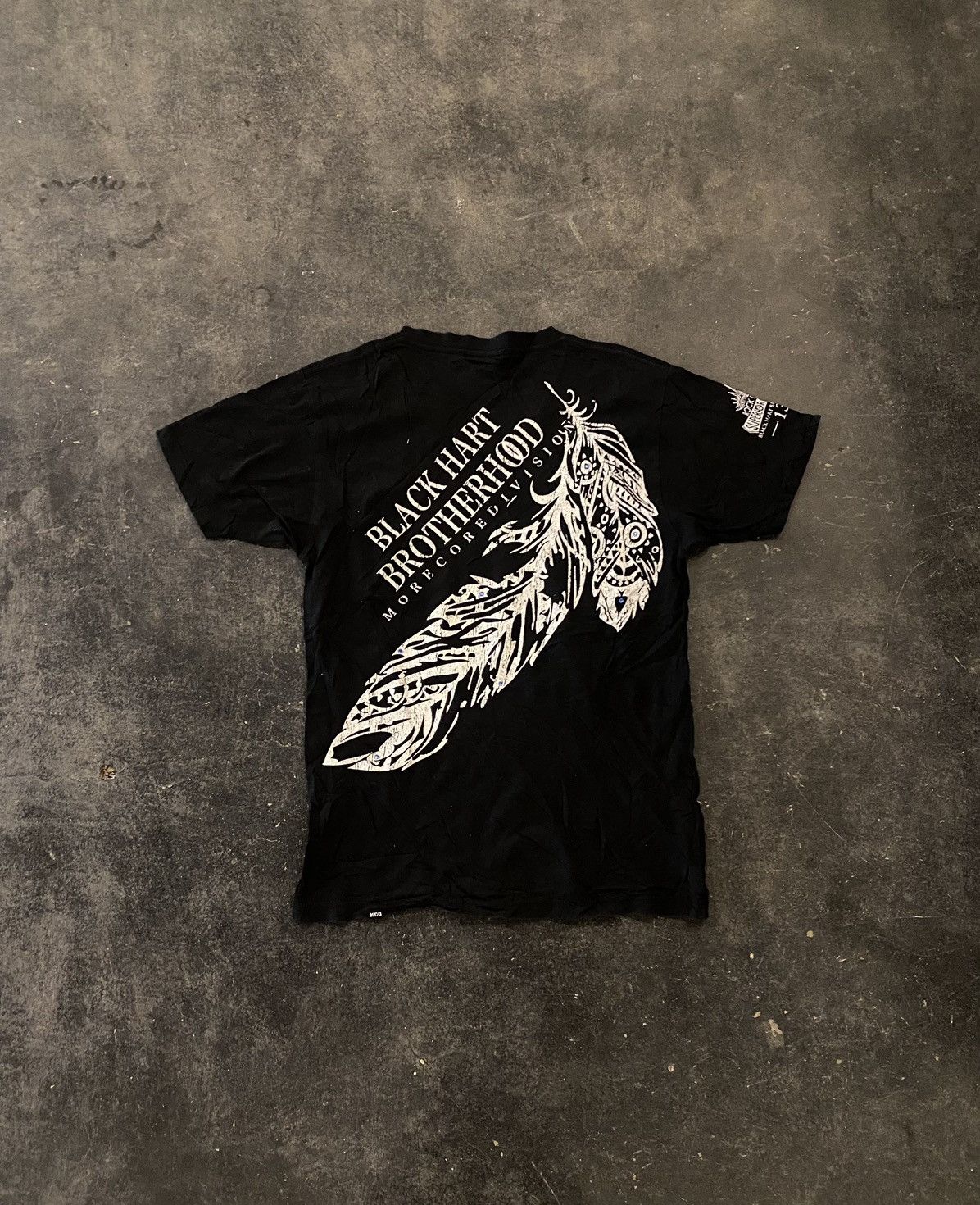 Hysteric Glamour Y2k Black Brotherhoodifsixwasnine punk style tshirt Size US M / EU 48-50 / 2 - 1 Thumbnail