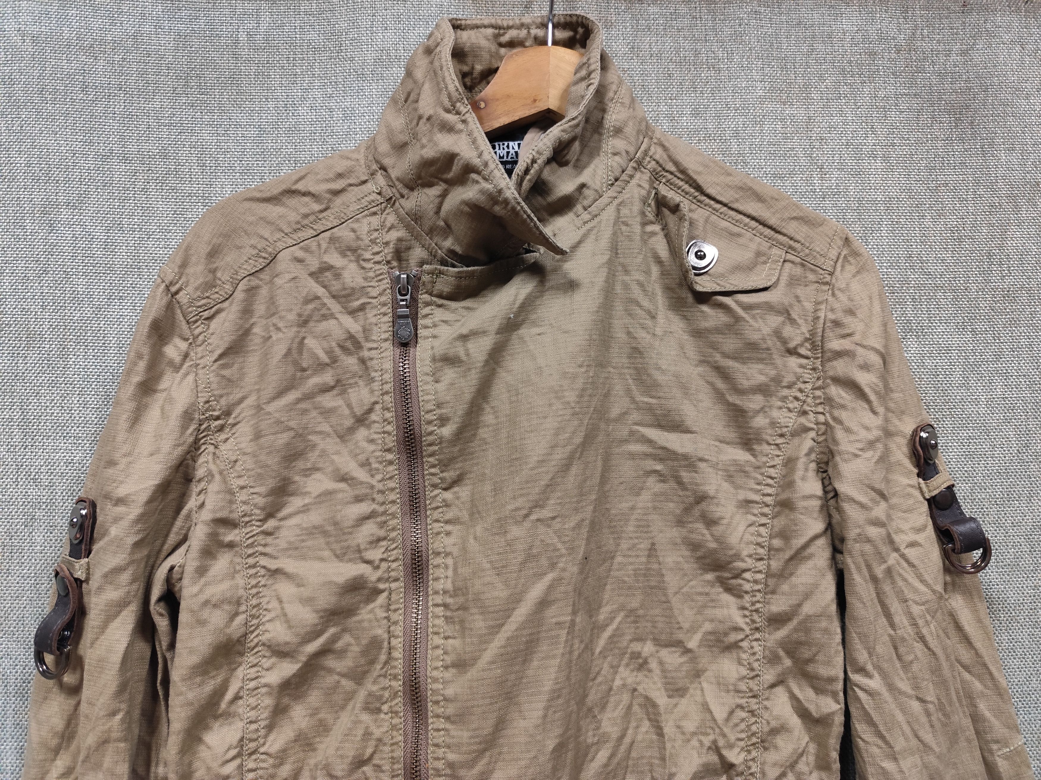 Tornado Mart Tornado Mart Japan Military Asymmetric Zip Jacket Tactical Size M / US 6-8 / IT 42-44 - 4 Thumbnail