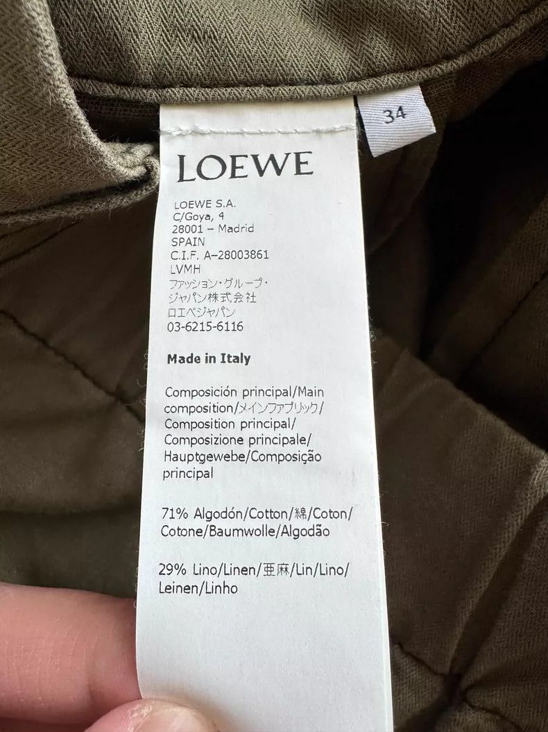 Loewe loewe sWide-leg sweatpants 2504-Nextarrow Size US 26 / EU 42 - 4 Thumbnail