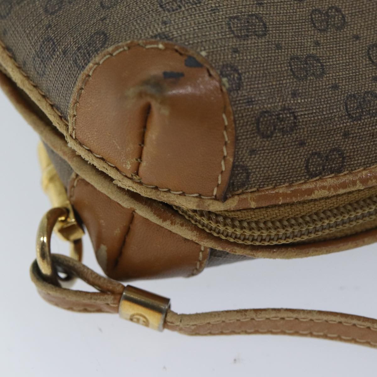 Gucci GUCCI Micro GG Supreme Shoulder Bag Pvc Beige 007 115 007 Size ONE SIZE - 7 Thumbnail