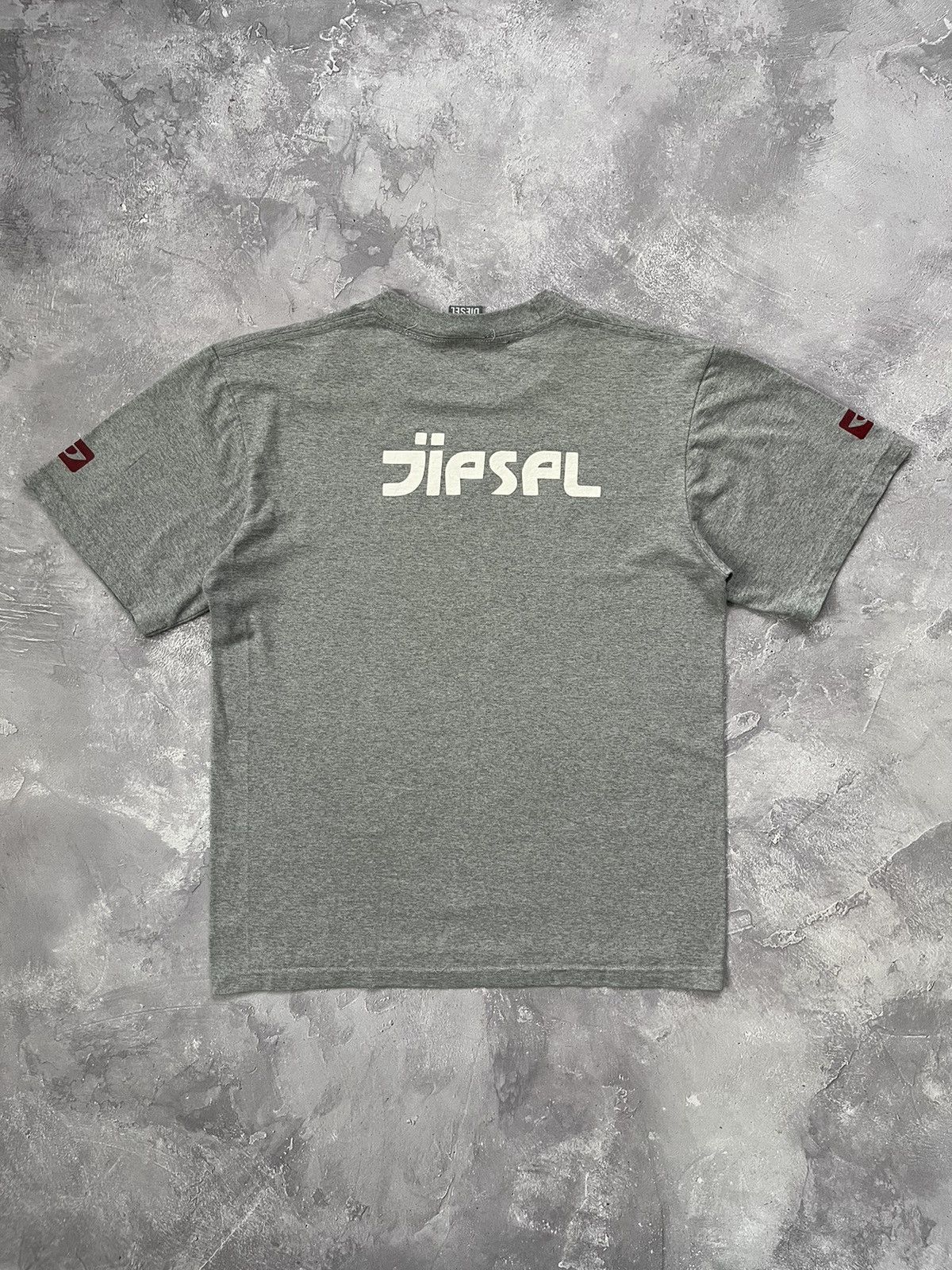 Diesel Diesel T-shirt Vintage Men’s Tee Streetwear Y2K Big Logo Size US L / EU 52-54 / 3 - 2 Thumbnail