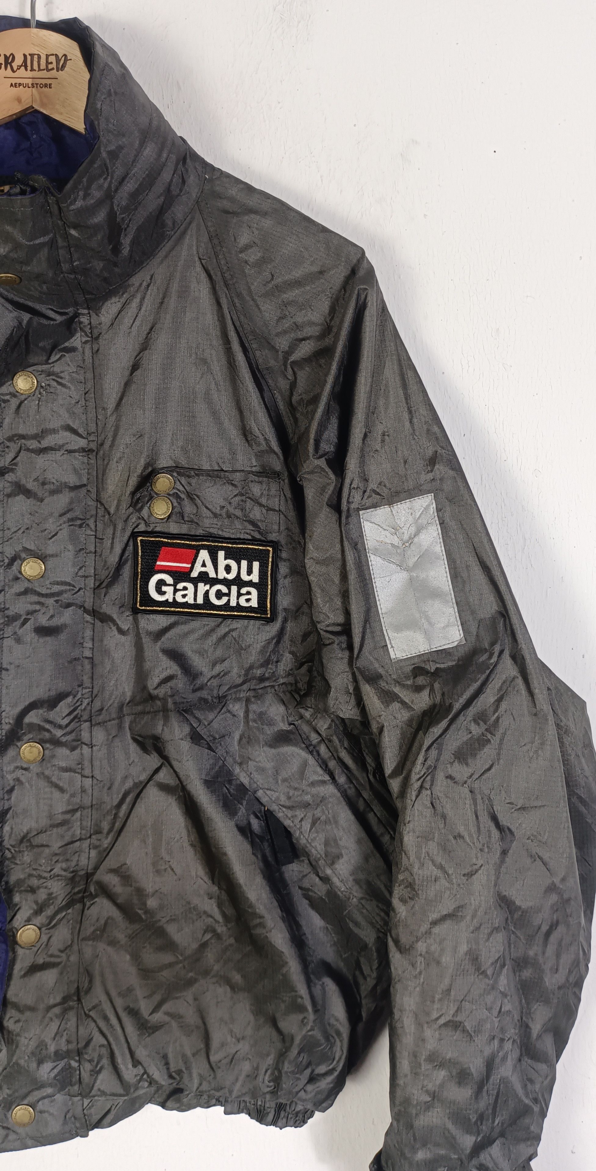 DAIWA Vintage Abu Garcia Casting Bomber Jacket Size US M / EU 48-50 / 2 - 7 Thumbnail
