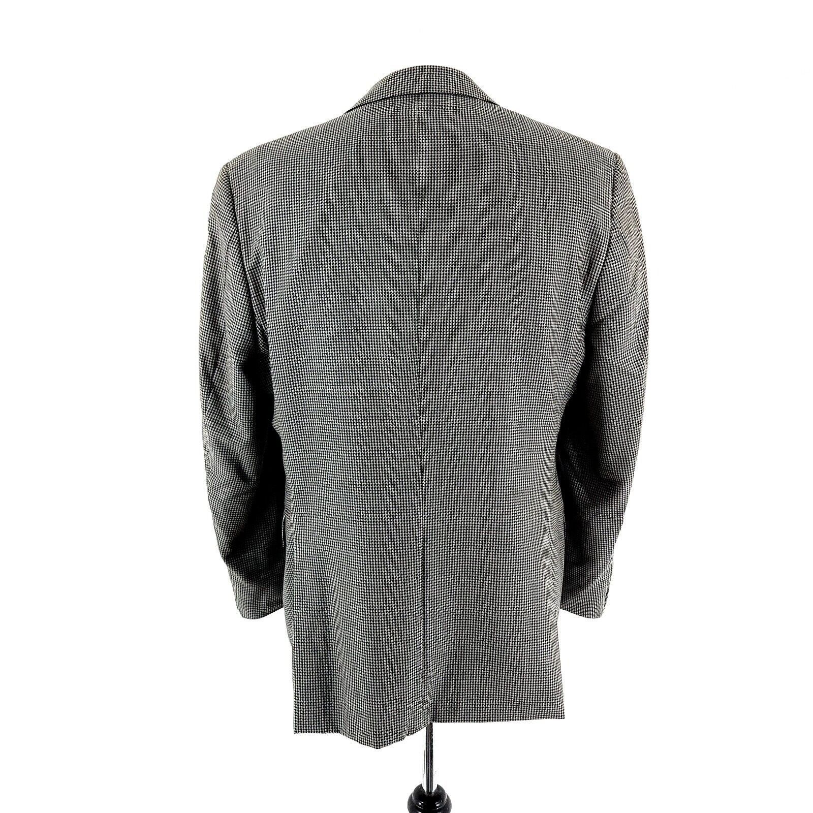 Joseph Abboud Joseph Abboud Textured Silk Wool 2 Button Sport Coat 40R Or Size 40R - 6 Thumbnail