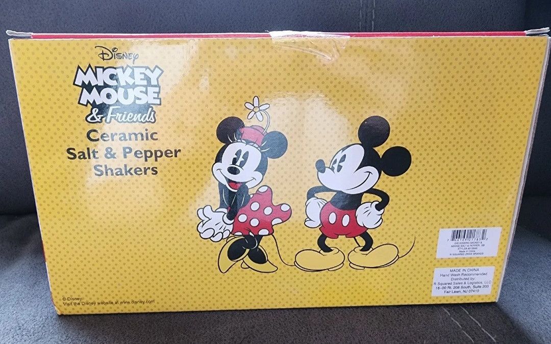 Disney Disney Mickey Mouse & Minnie Ceramic Salt & Pepper Set 💋 Size ONE SIZE - 5 Thumbnail