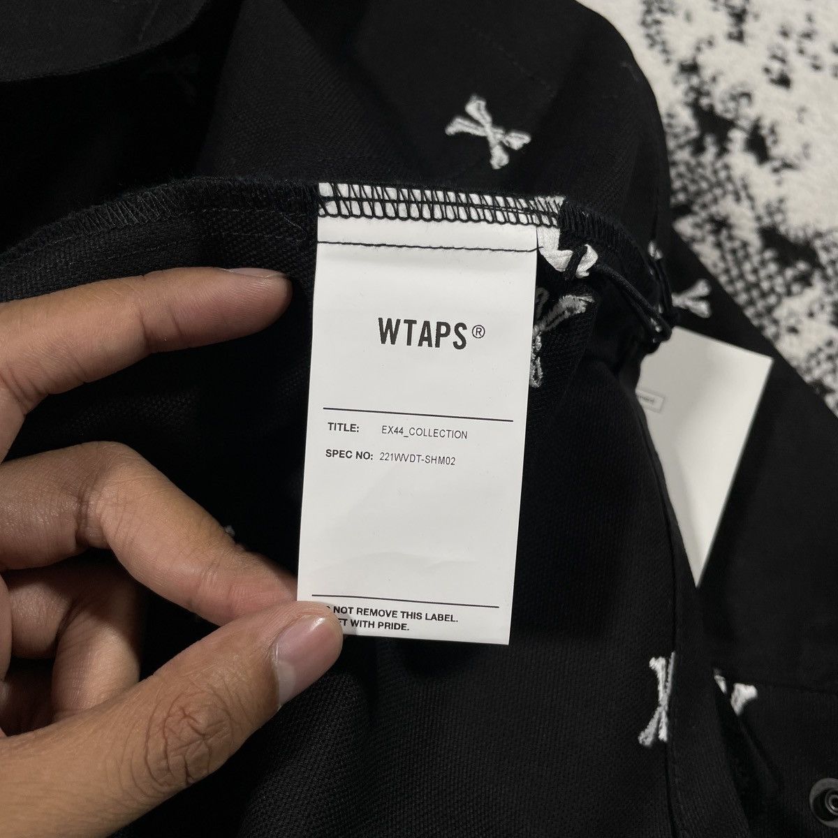 Wtaps WTAPS JUNGLE LS 01 CROSSBONE EMBROIDERY JACKET 2022 Size US M / EU 48-50 / 2 - 10 Thumbnail