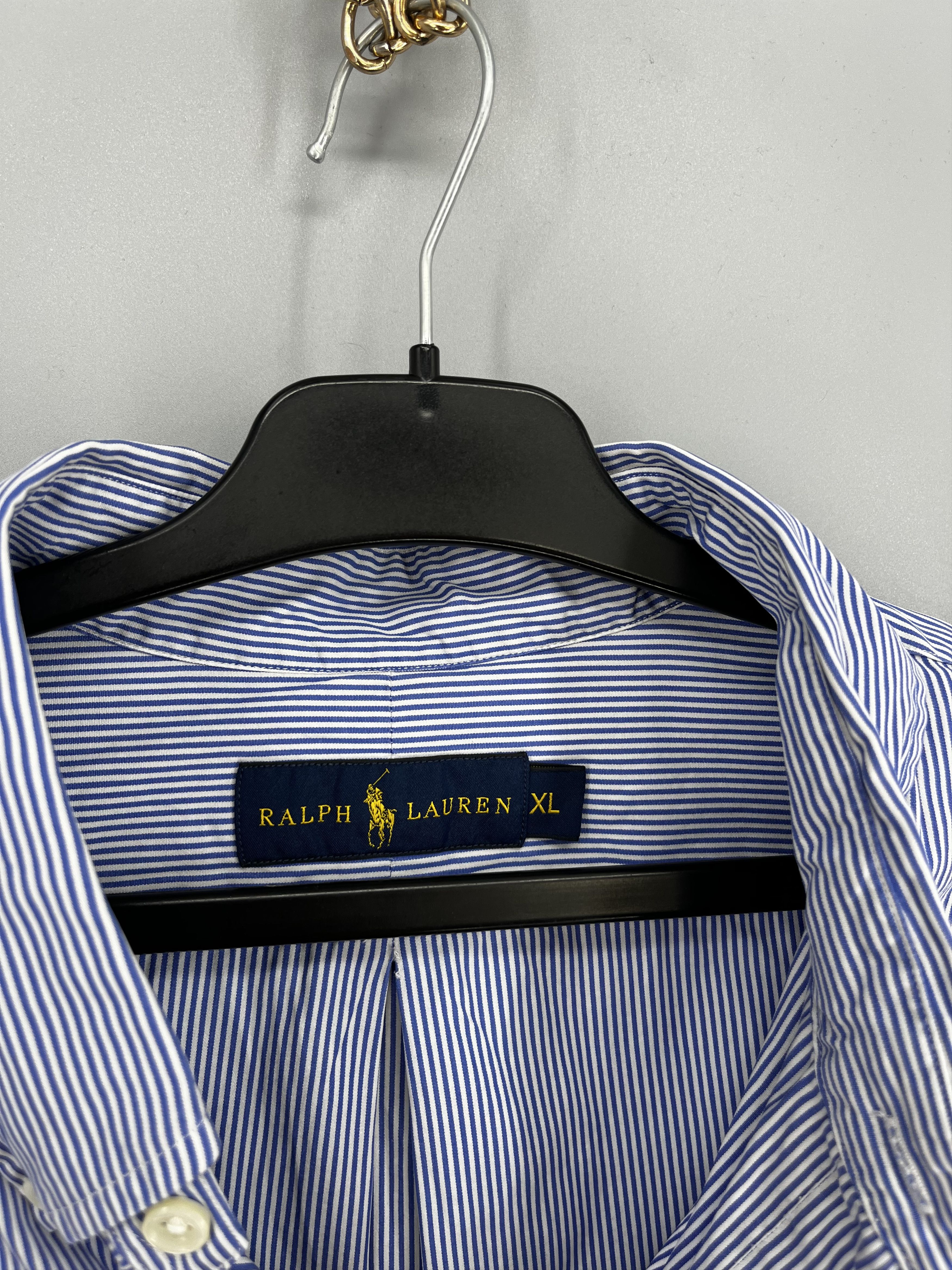 Polo Ralph Lauren Vintage Striped Shirt Polo Ralph Lauren Size XL Rare Size US XL / EU 56 / 4 - 7 Thumbnail