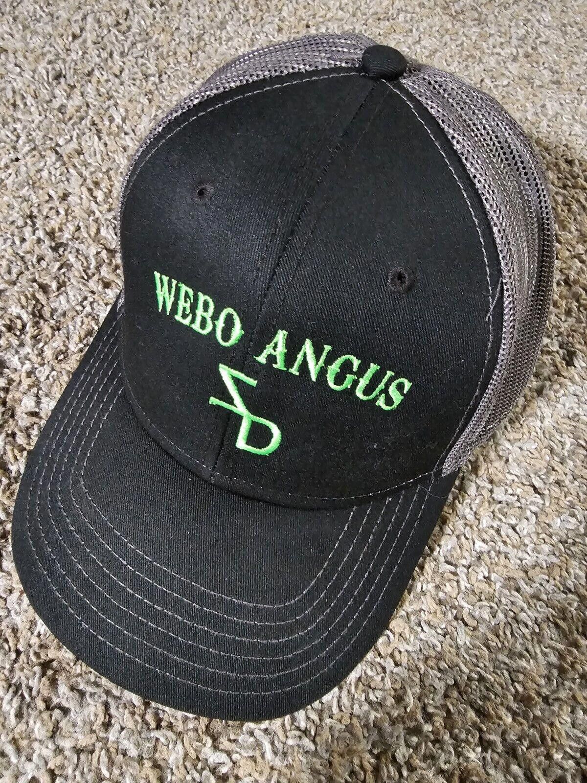 Designer Webo Angus Greenbacks trucker Snapback hat Size ONE SIZE - 1 Thumbnail