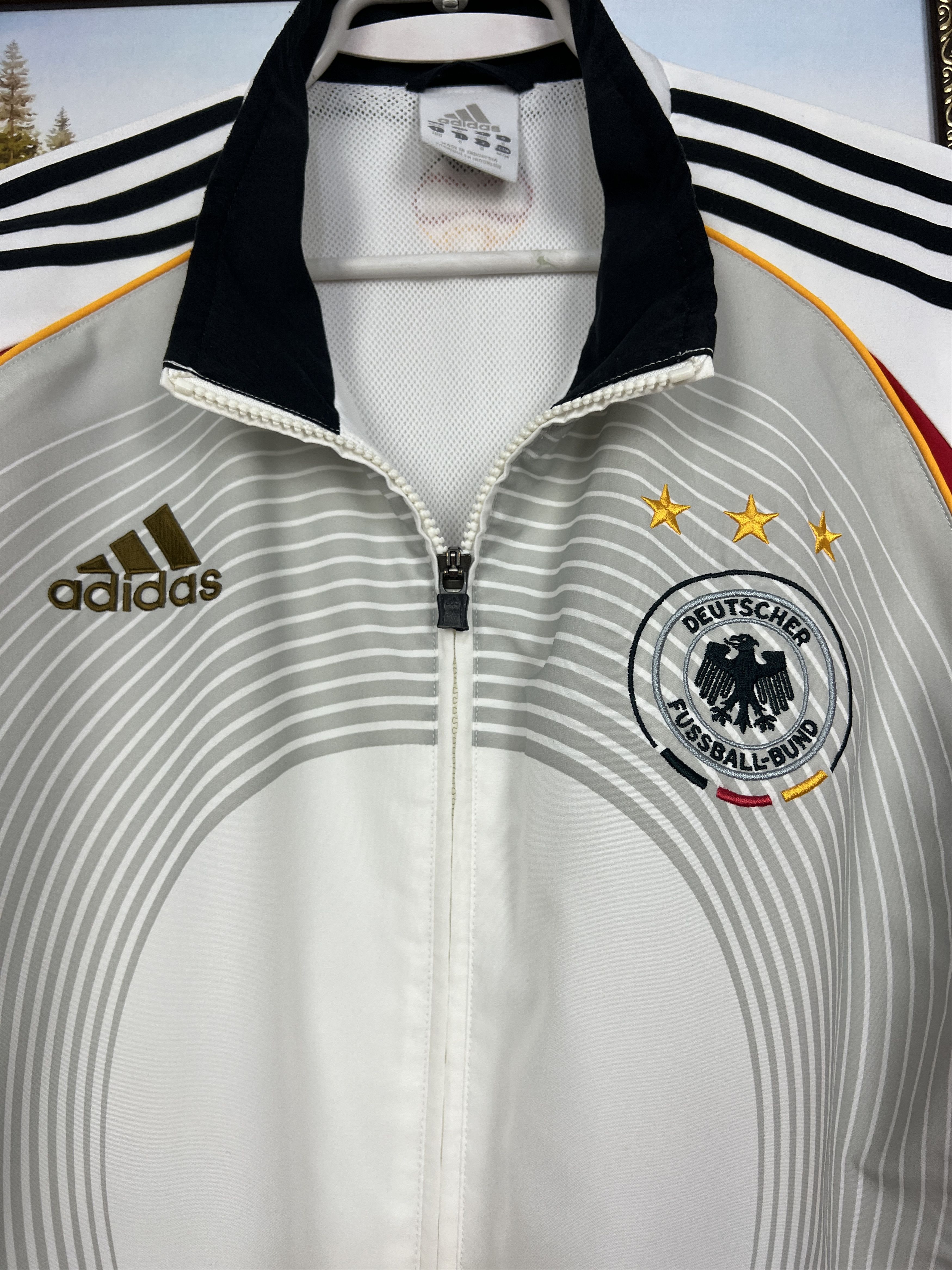 Adidas Vintage Adidas Germany Football Jacket Soccer Track Top Size US M / EU 48-50 / 2 - 3 Thumbnail