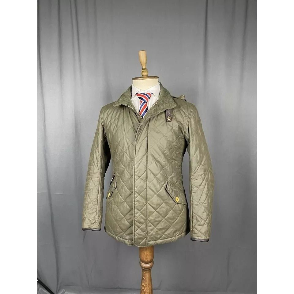 Barbour Barbour Greatcoat Men's Green Insulated Quilted Jacket Size Size US S / EU 44-46 / 1 - 2 Thumbnail