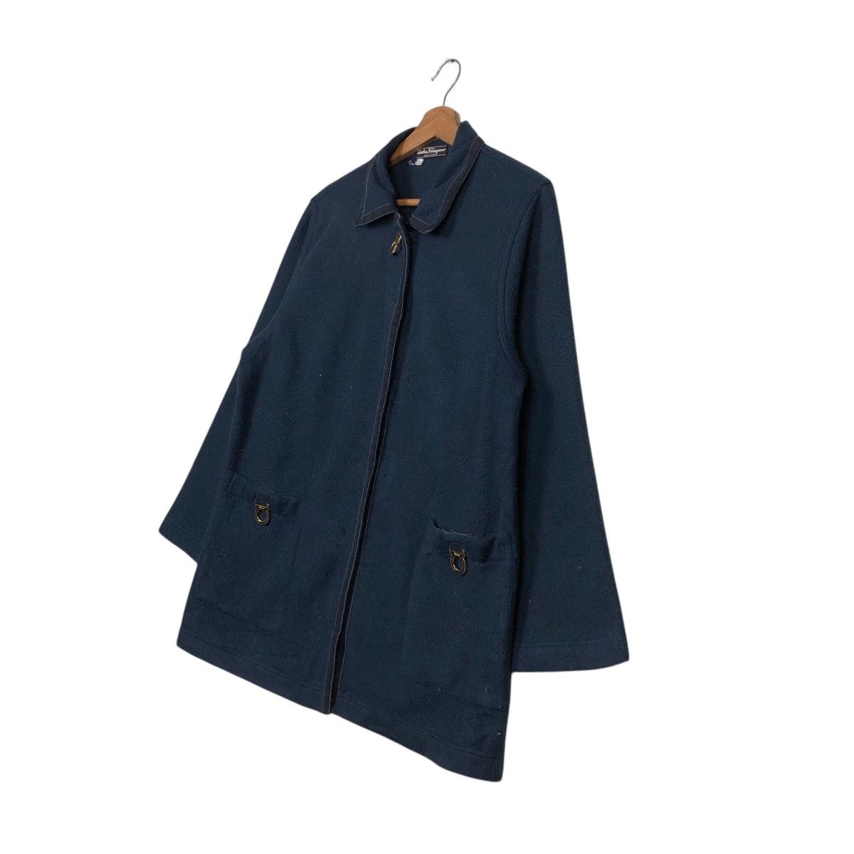 Japanese Brand 📌Vintage Salvatore Ferragamo Made in Italy Jacket Coats Size US M / EU 48-50 / 2 - 3 Thumbnail