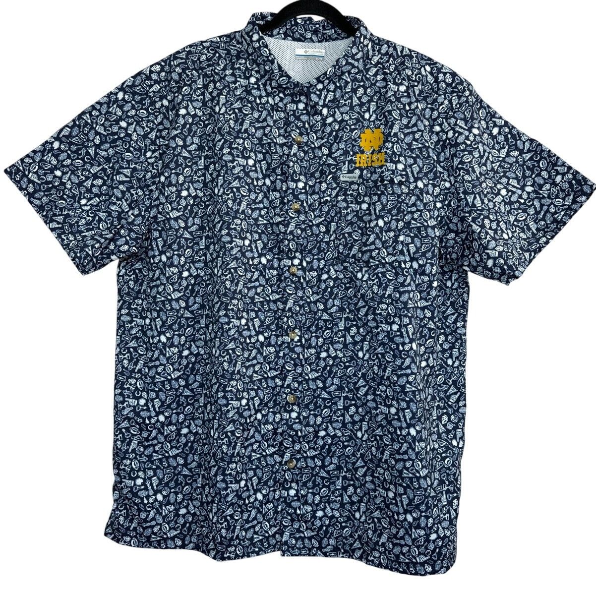 Columbia Columbia Notre Dame Fighting Irish Super Slack Tide Shirt Size US XL / EU 56 / 4 - 3 Thumbnail