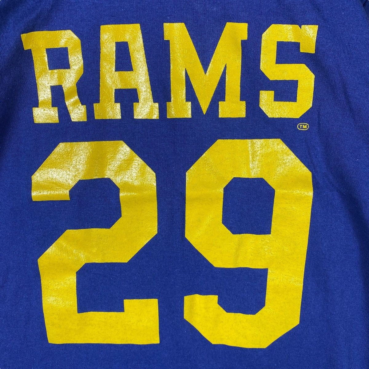 NFL × Vintage Vintage 80's Rawlings NFL RAMS 29 Jersey Tee Shirt Size US S / EU 44-46 / 1 - 2 Thumbnail