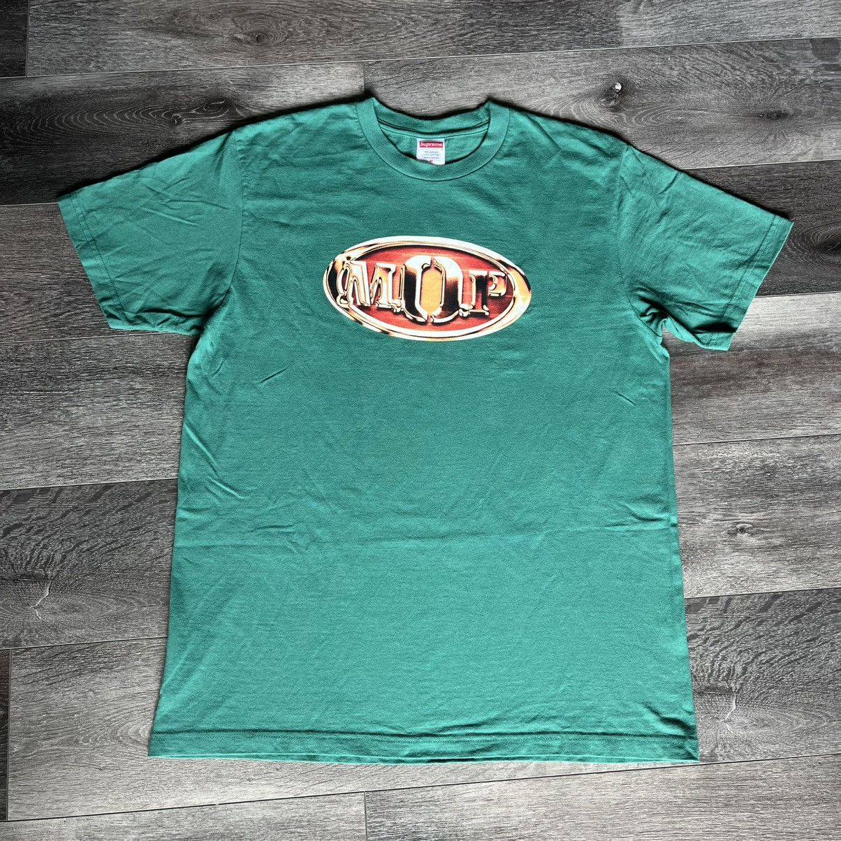 Supreme M.O.P. Ante Up Tee Shirt Light Pine FW24