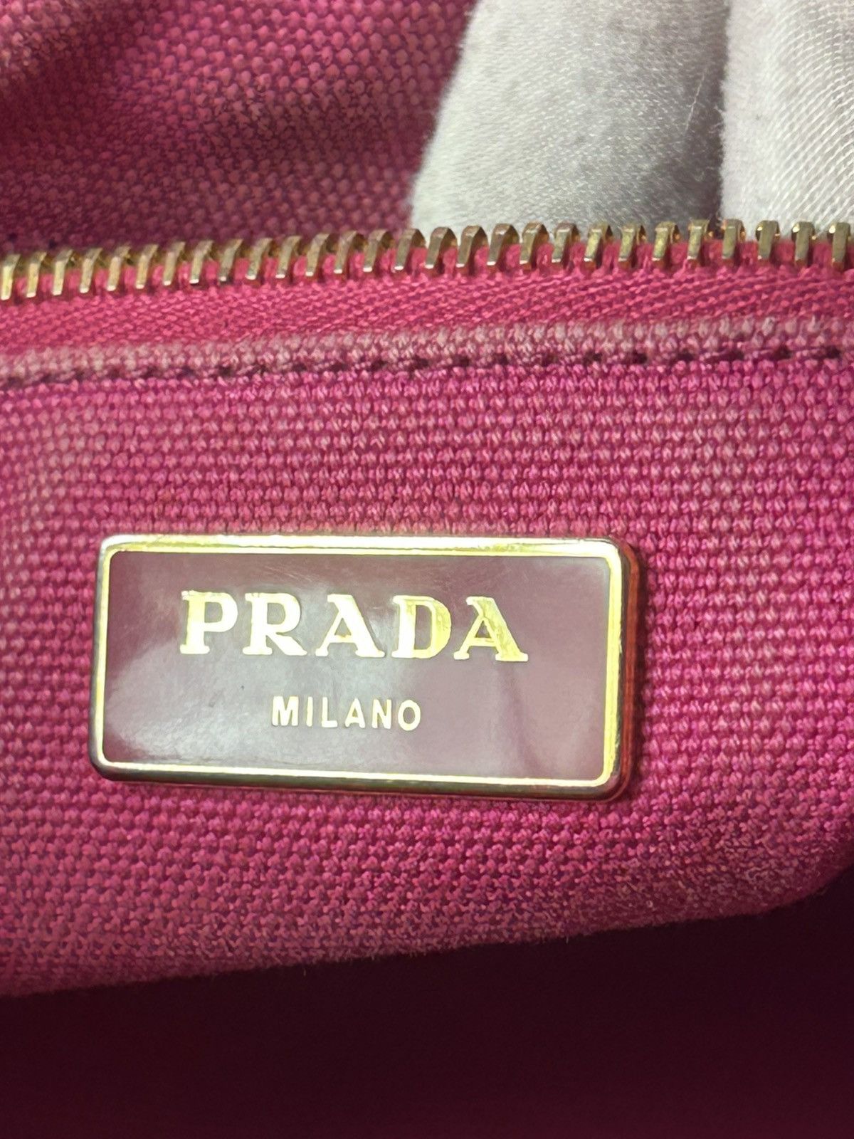 Prada Prada Canapa Canvas Tote Bag Size ONE SIZE - 10 Thumbnail