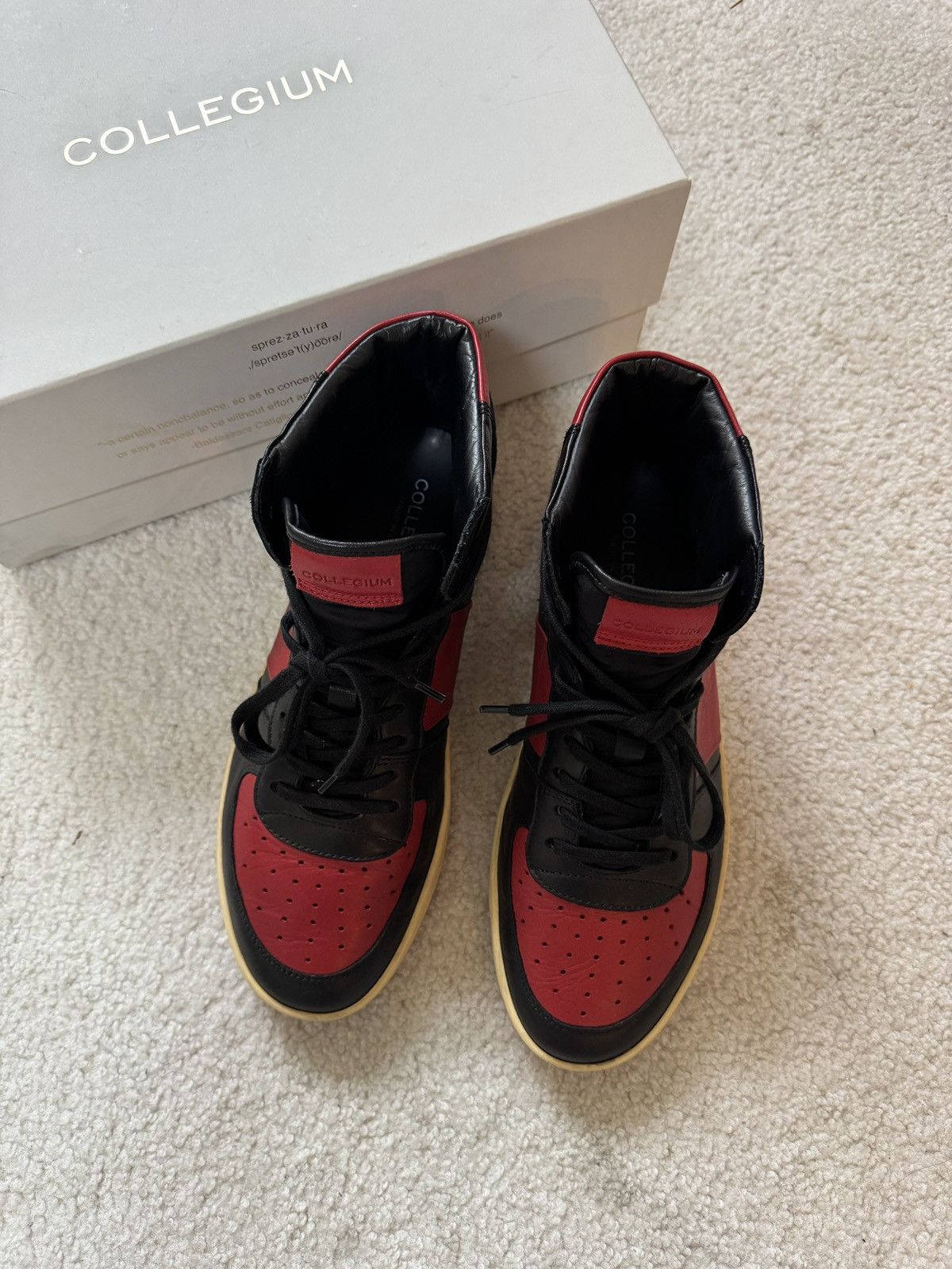 Collegium Collegium Destroyer High (Bred) Size US 9 / EU 42 - 4 Thumbnail