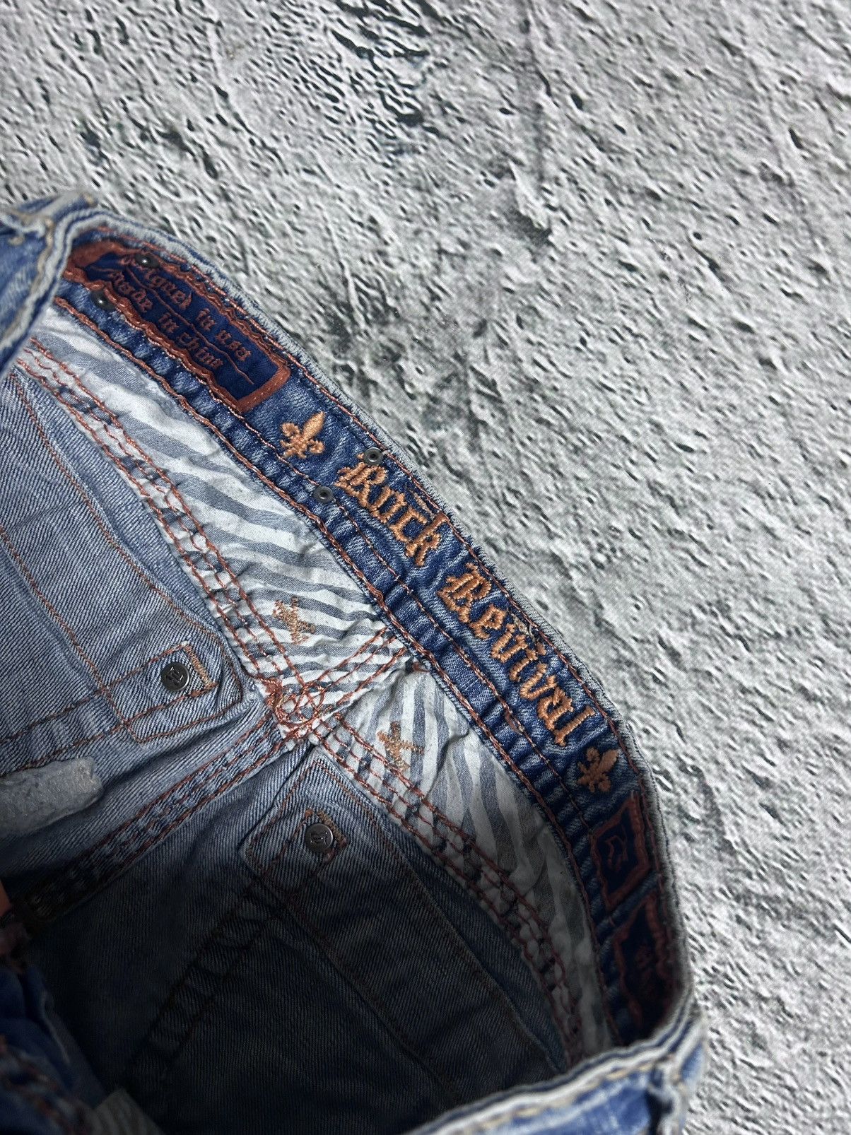 Rock Revival Rock Revival vintage light jeans leather patch Y2K flared Size 25" / US 0 / IT 36 - 10 Thumbnail