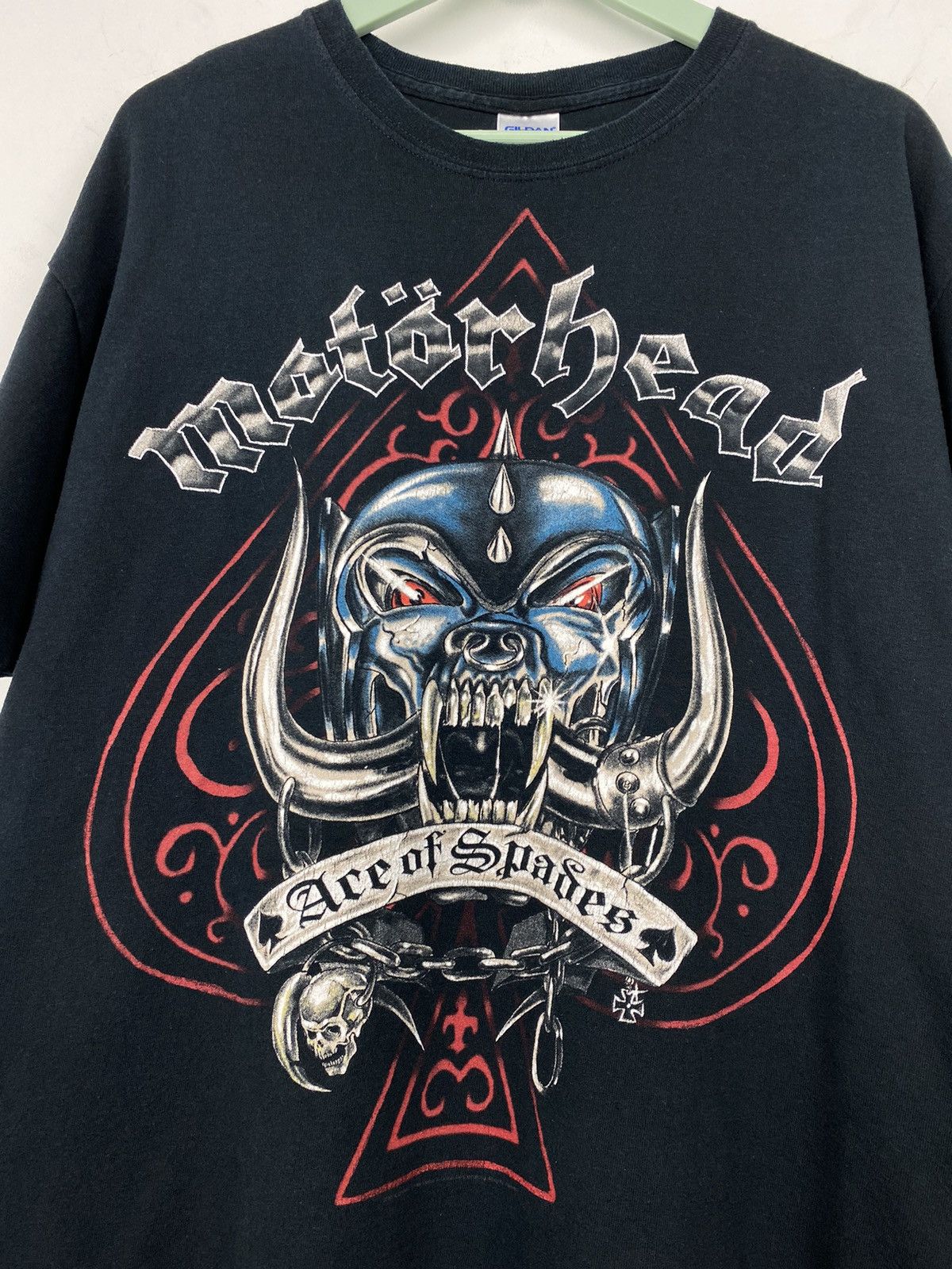 Band Tees Motörhead Ace of Spades 2010 T Shirt Tee Y2K Exodus Nirvana Size US L / EU 52-54 / 3 - 2 Thumbnail