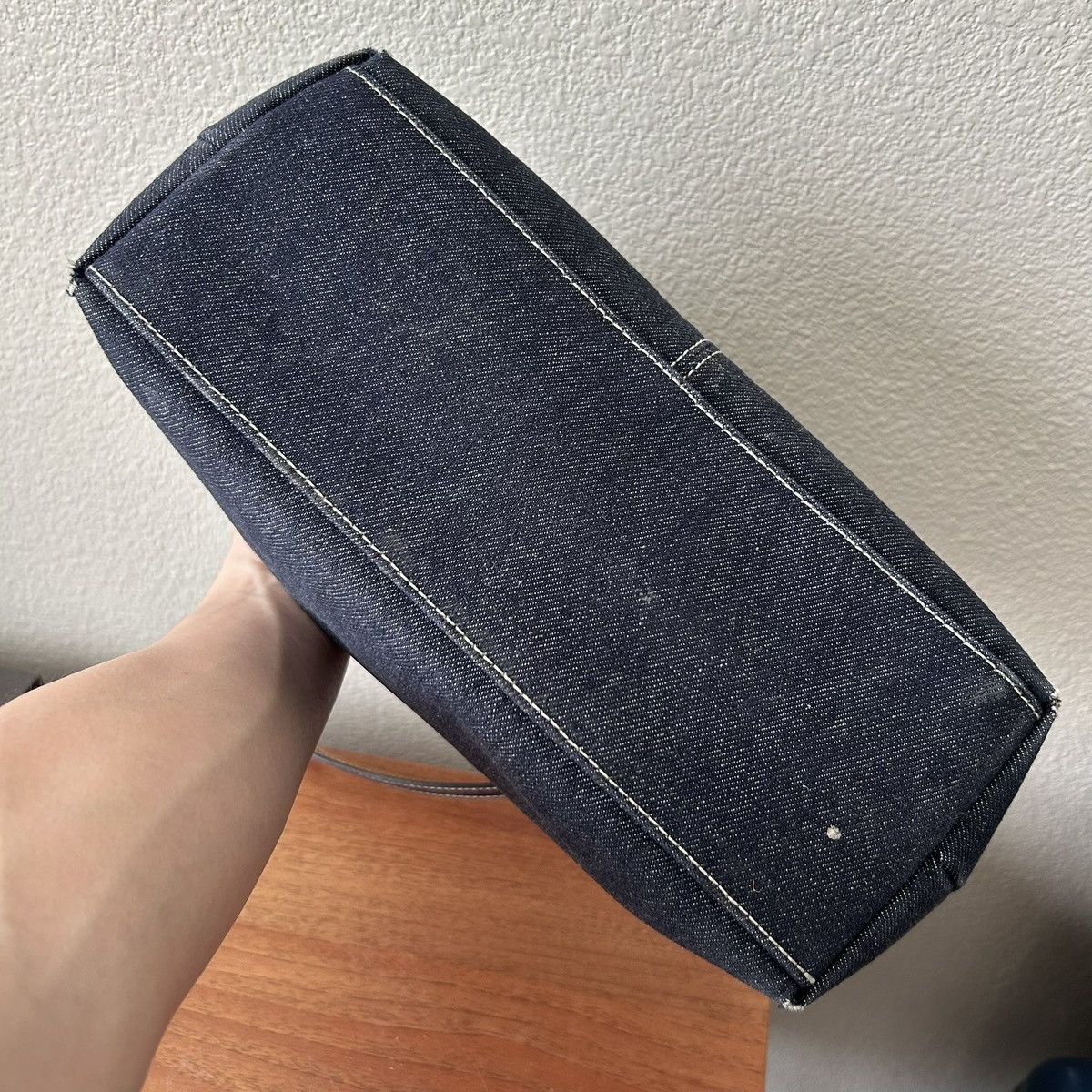 Lauren Ralph Lauren Vintage Lauren by Ralph Lauren Denim Shoulder Purse Size ONE SIZE - 6 Thumbnail