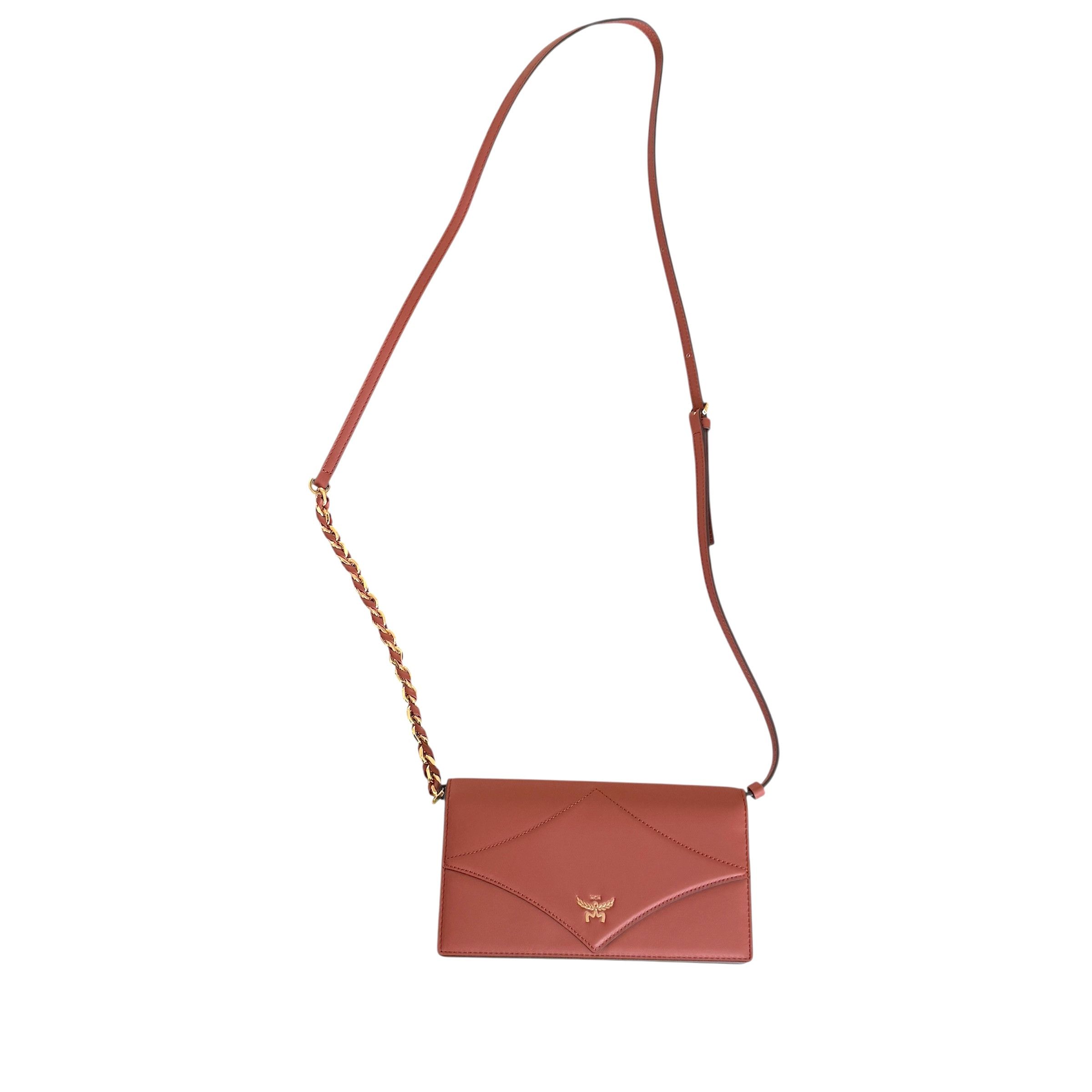 MCM MCM Wallet Purse On Leather and Chain, MYL ESAK01 X7001 Size ONE SIZE - 2 Thumbnail