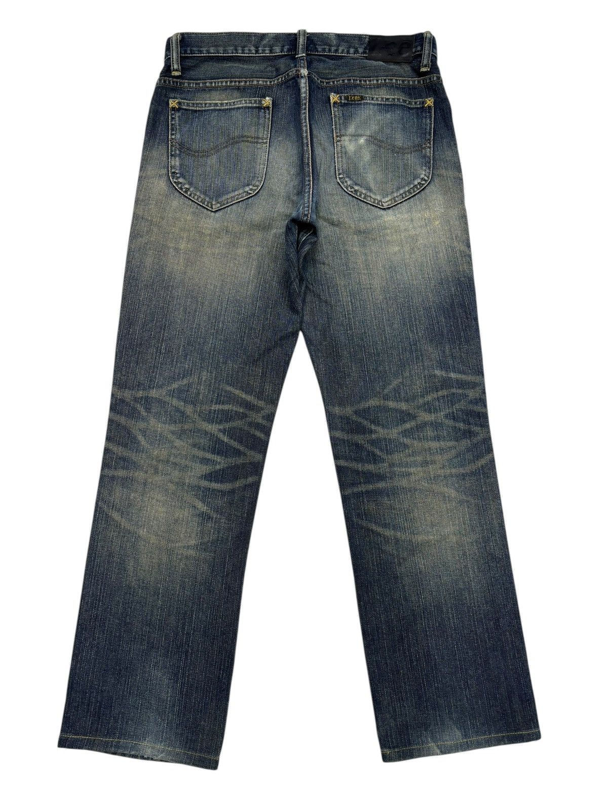 Lee × Number (N)ine LEE RIDERS MUD WASH DISTRESSED DENIM JEANS Size US 32 / EU 48 - 8 Thumbnail