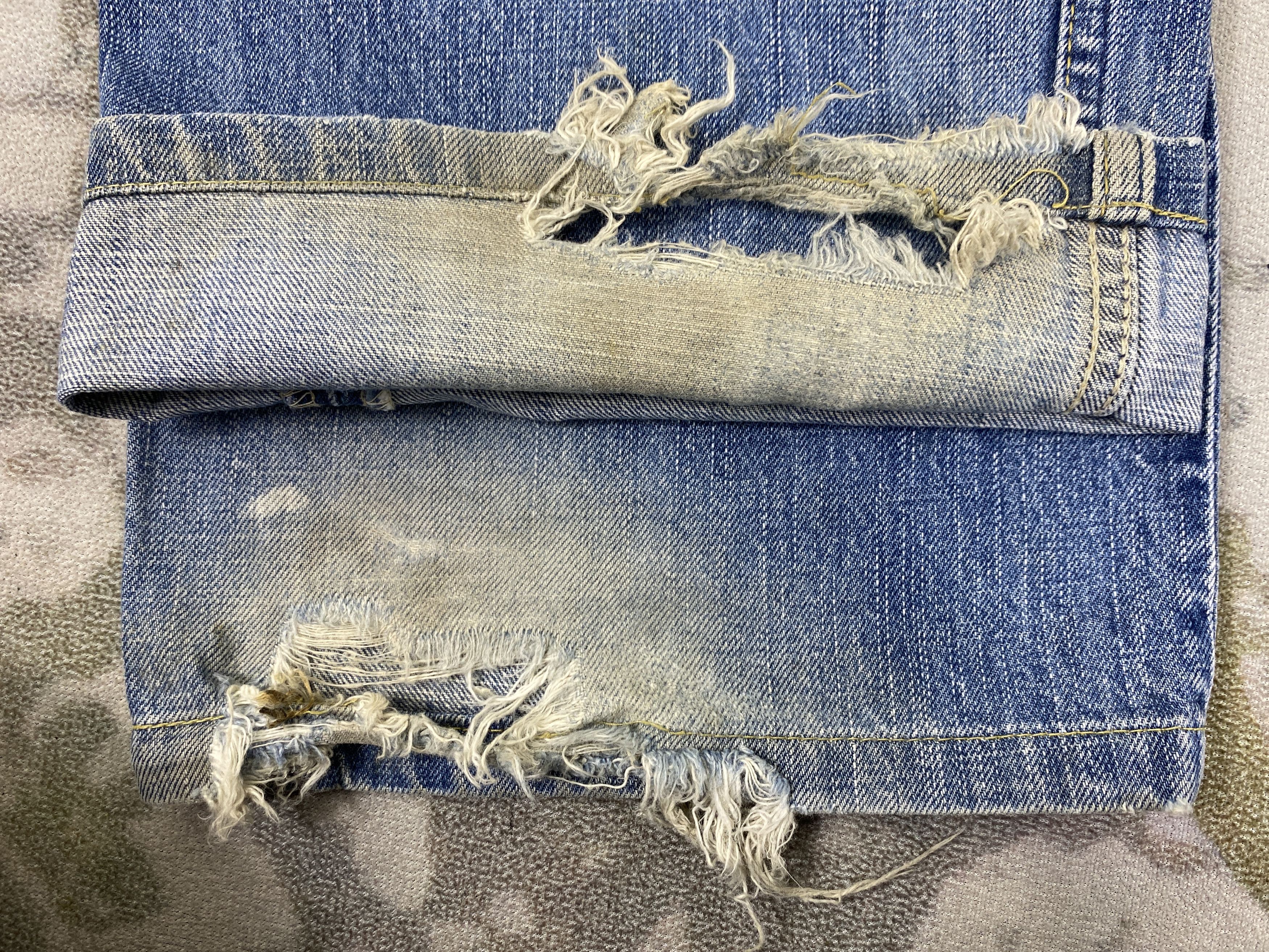 Levi's Distressed Blue Vintage Levi's 503 33x29.5 Denim -SJ160 Size US 33 - 13 Thumbnail