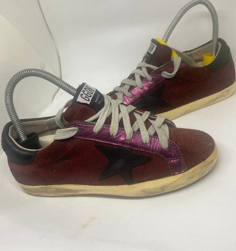 Golden Goose ggdb superstar red size 36 GOLDEN GOOSE Deluxe Brand Size US 6 / IT 36 - 1 Thumbnail