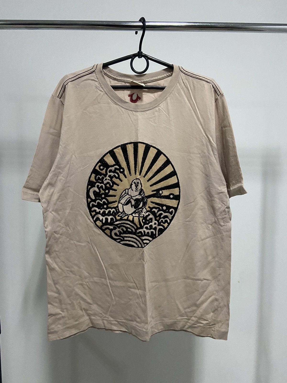 True Religion T-shirt Vintage big Logo skate Y2K