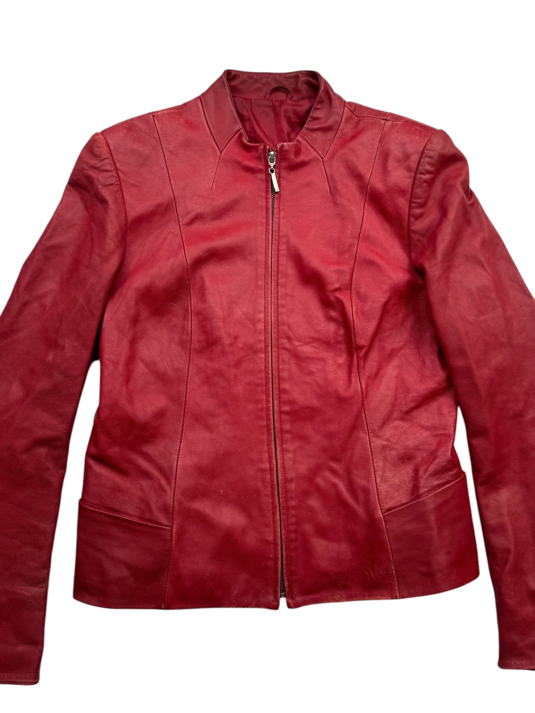Vintage Vintage Leather Jacket W118(V9) Size M / US 6-8 / IT 42-44 - 2 Thumbnail