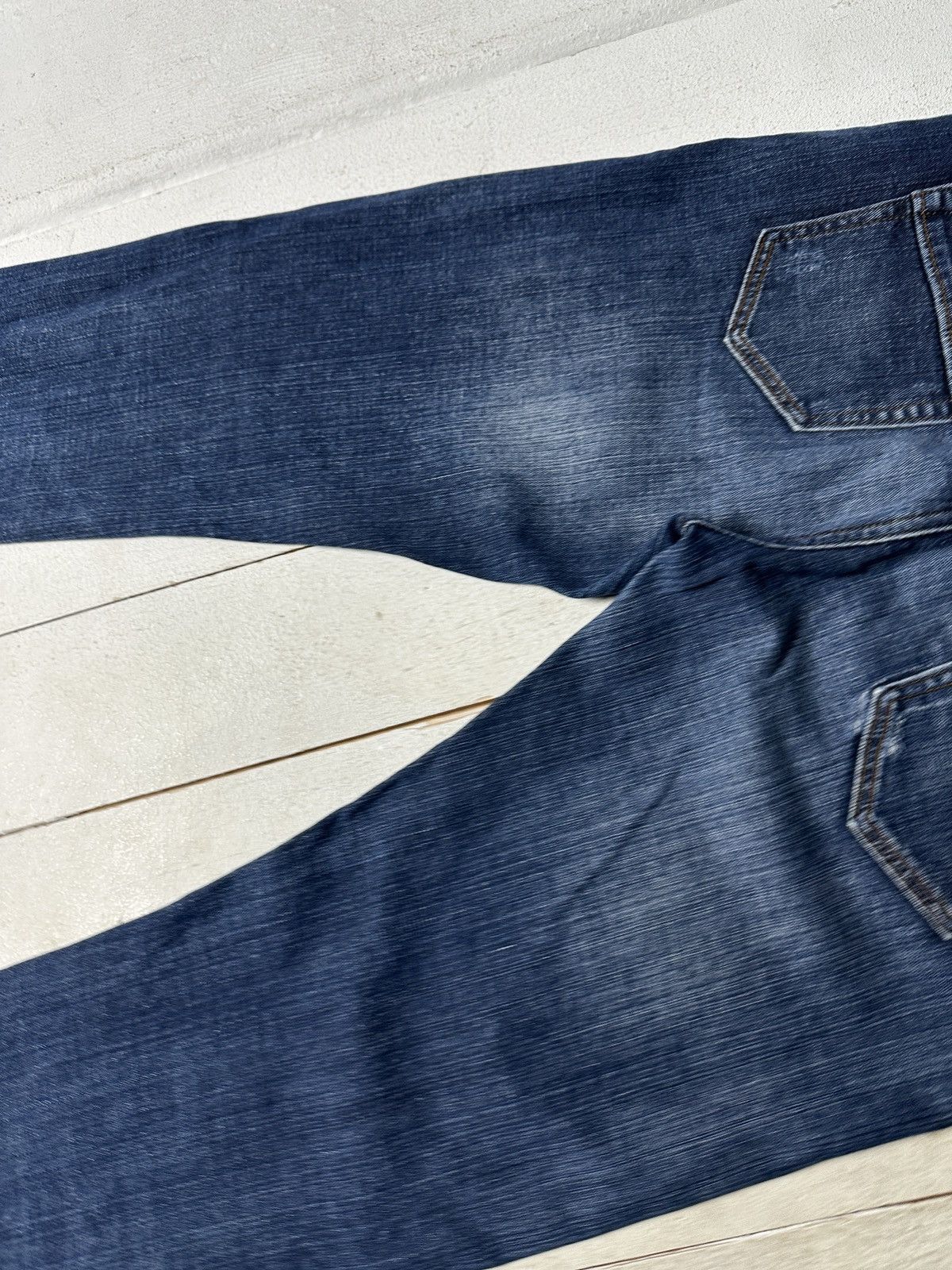 Moschino 🚨 RARE MOSCHINO WITH LOGO WOMEN DENIM JEANS Size 29" - 8 Thumbnail