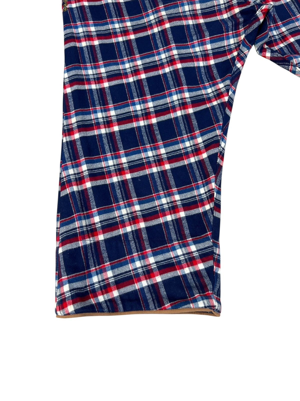 mercibeaucoup Drop Crotch Plaid Tartan Cropped Westerner Pant Size 3 Size US 33 - 18 Thumbnail