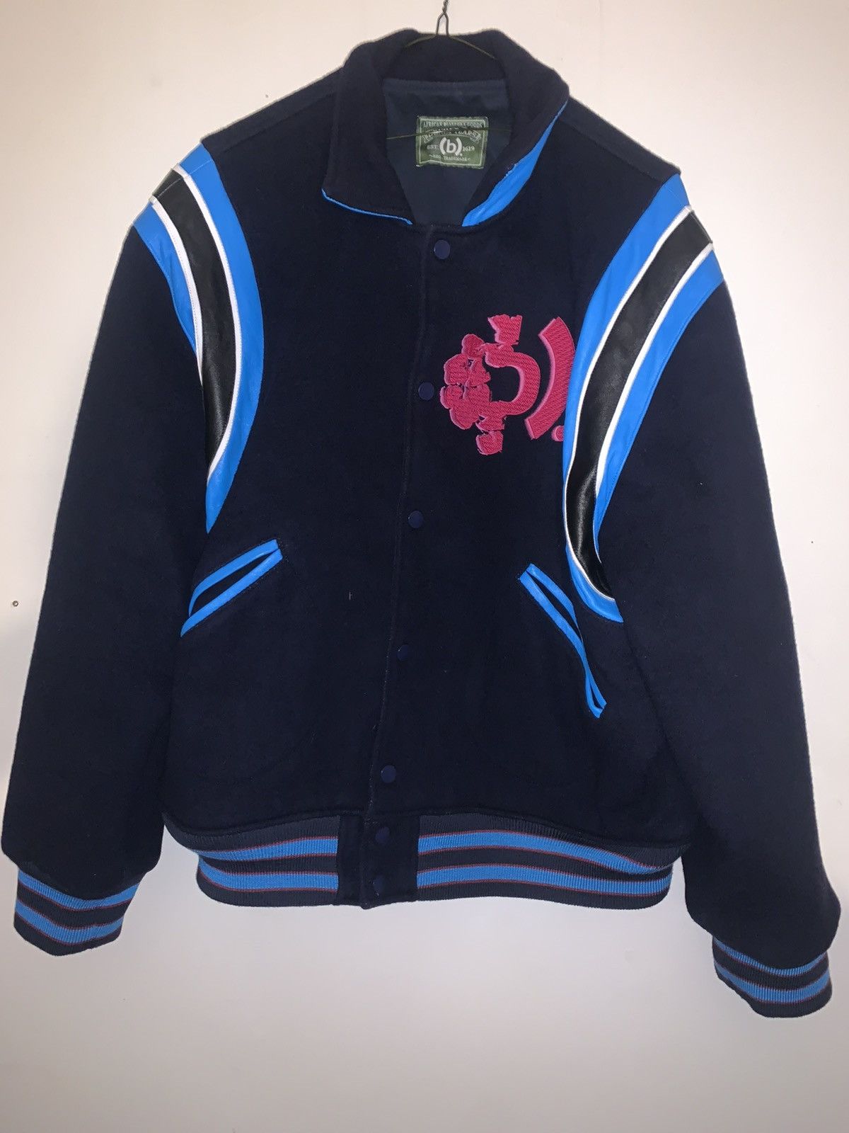 (B).Stroy × DENIM TEARS Wool Varsity Jacket Size L Size US L / EU 52-54 / 3 - 1 Thumbnail