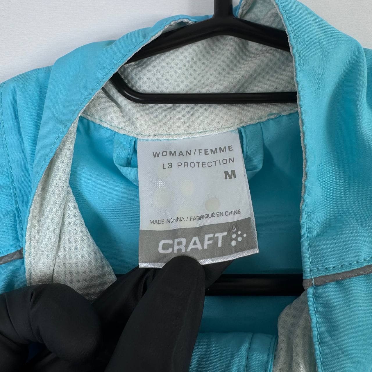 Other Craft Womens Protection Running Jacket Blue Full Zip Size M Size M / US 6-8 / IT 42-44 - 4 Thumbnail