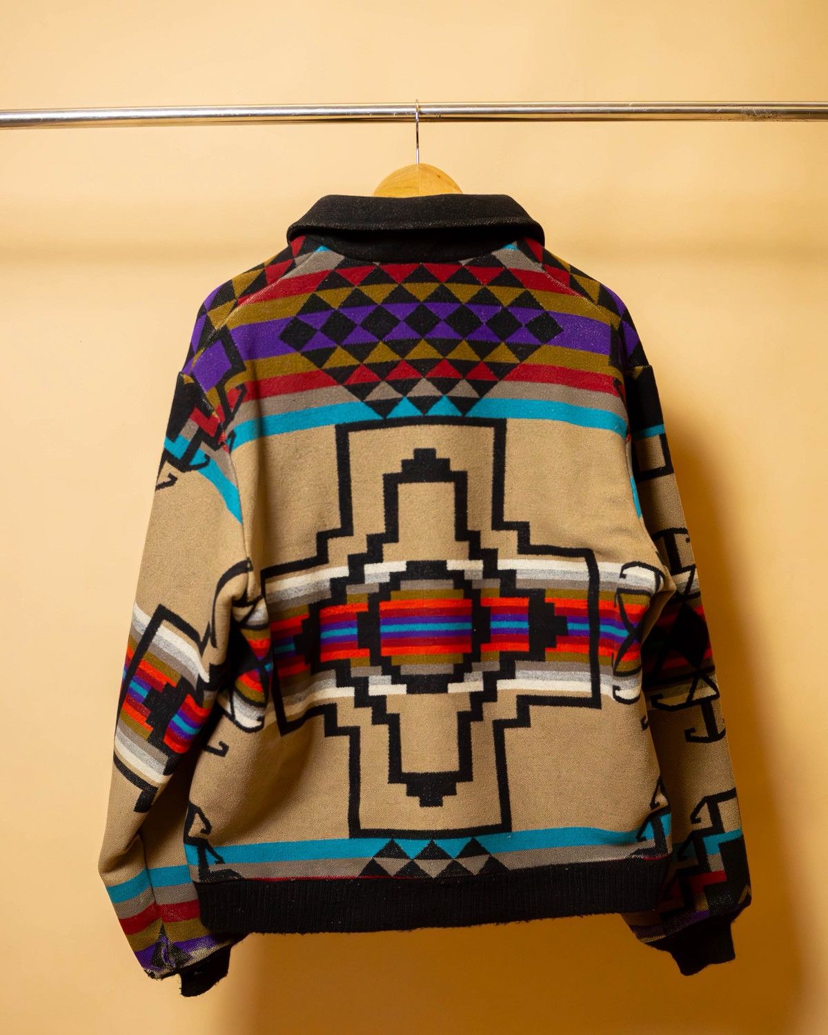 Pendleton Vintage 80's Pendleton High Grade Western Wear Navajo Jacket Size US XL / EU 56 / 4 - 3 Thumbnail