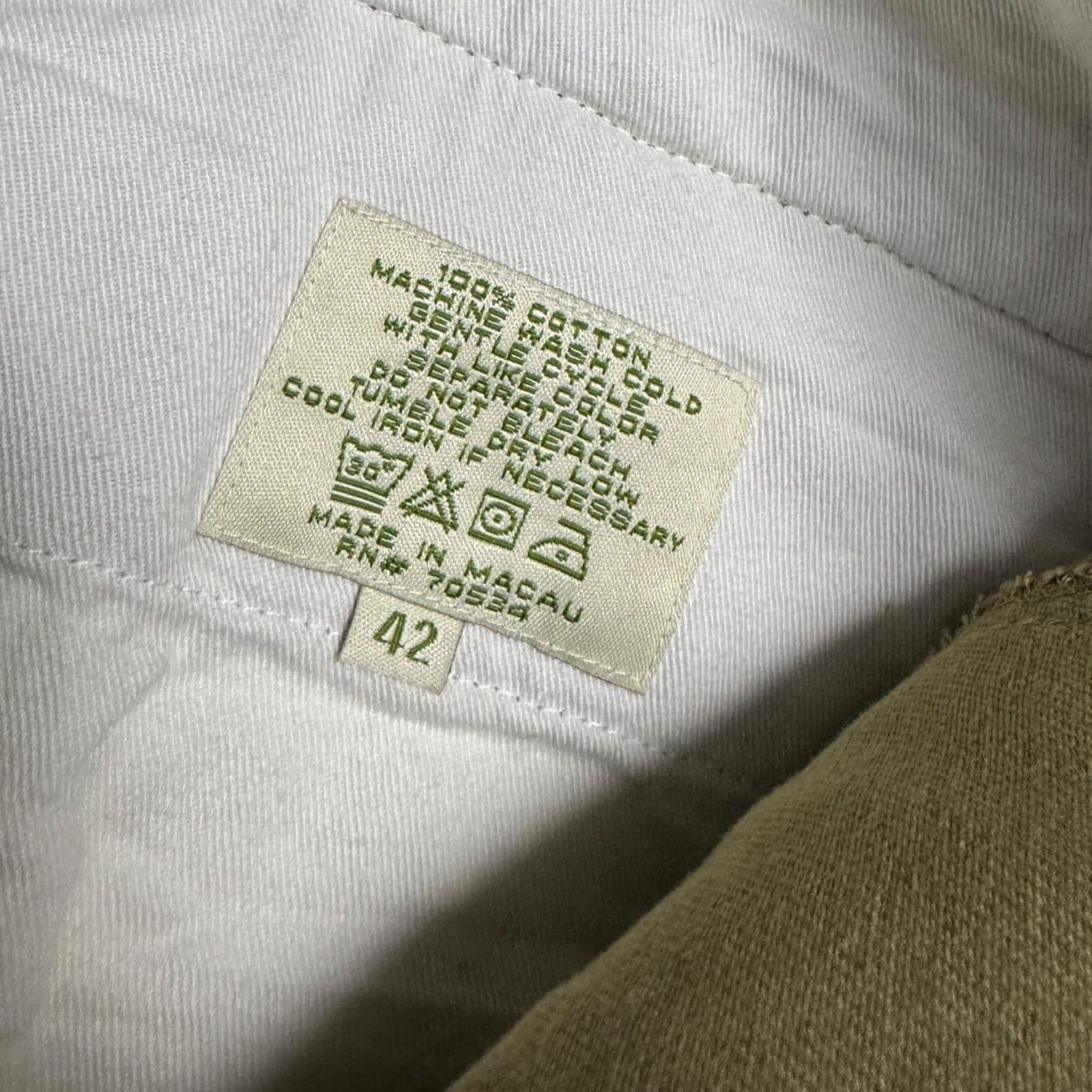 Orvis ORVIS Vintage Y2K Cotton Khaki Denim Pleated Pants XL Size US 40 / EU 56 - 4 Thumbnail