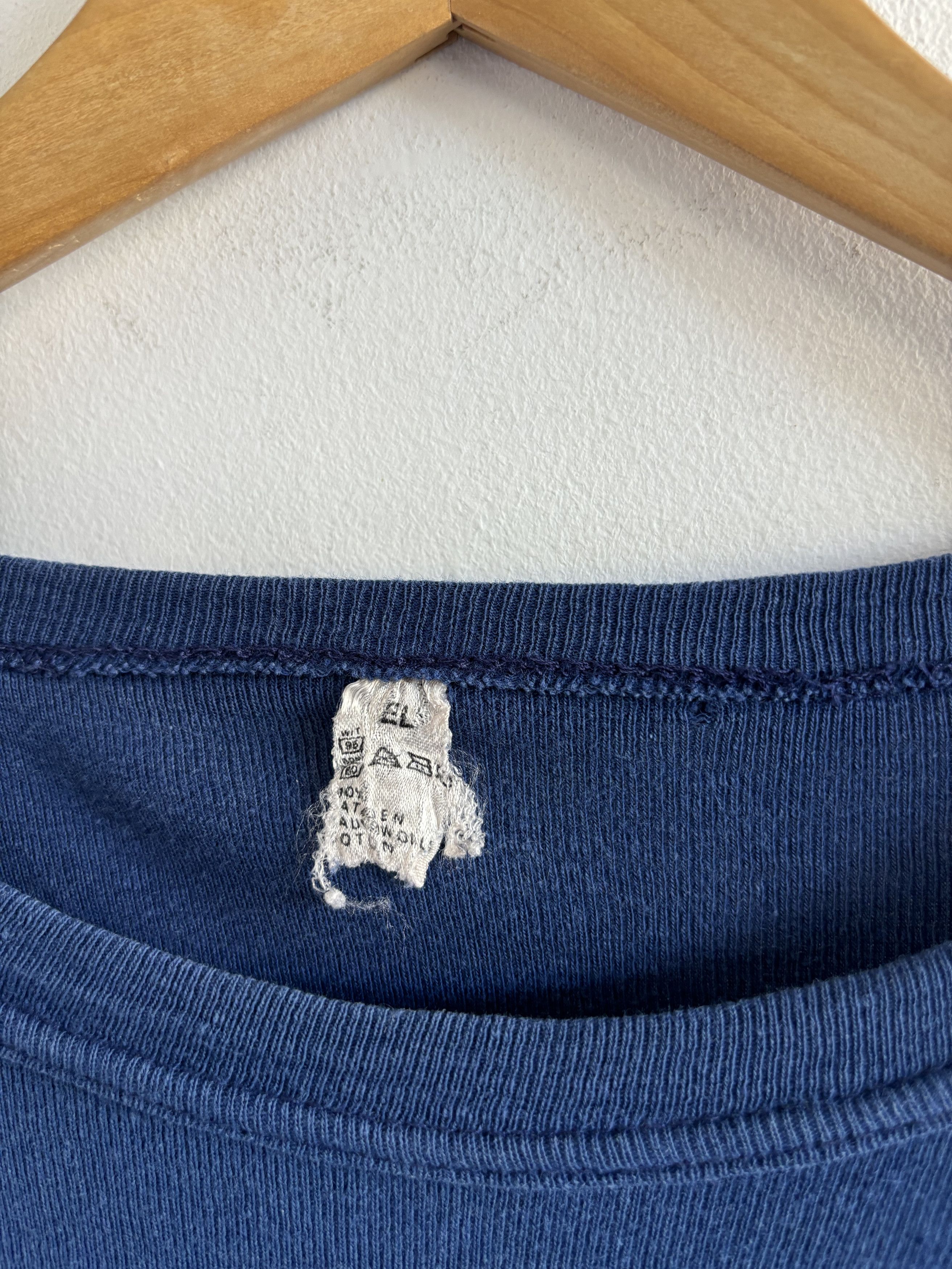Vintage Vintage Blank Military Blue Tee Size US M / EU 48-50 / 2 - 6 Thumbnail