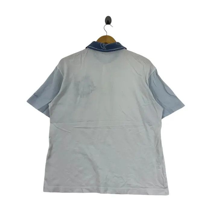 Vintage Vintage GREEN CLUBS ROAD RUNNERS Polo Tee Shirt Size L / US 10 / IT 46 - 6 Thumbnail