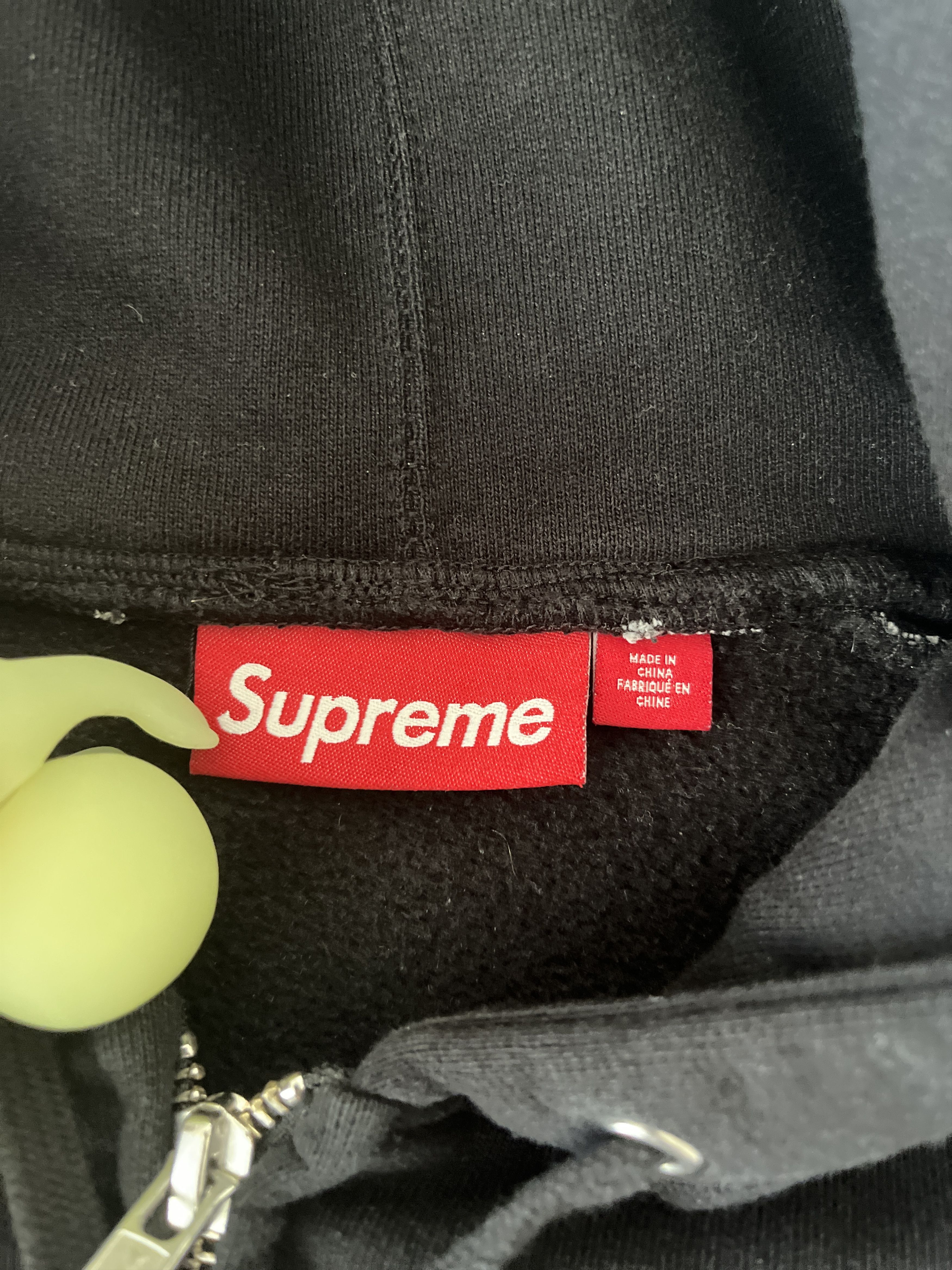 Supreme Supreme State Zip Up Hooded Sweatshirt Size US L / EU 52-54 / 3 - 6 Thumbnail